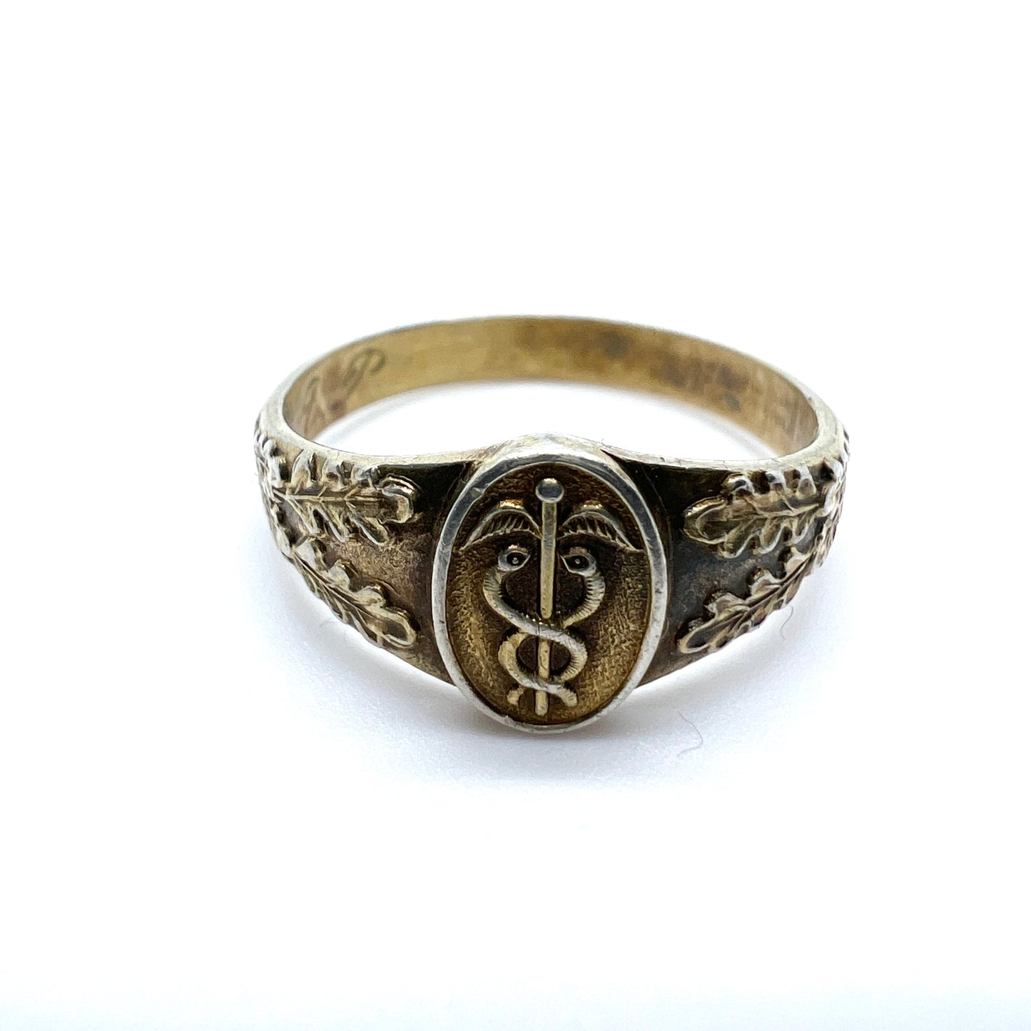 Finland 1951. Vintage Solid Silver Health-care Professional Ring.