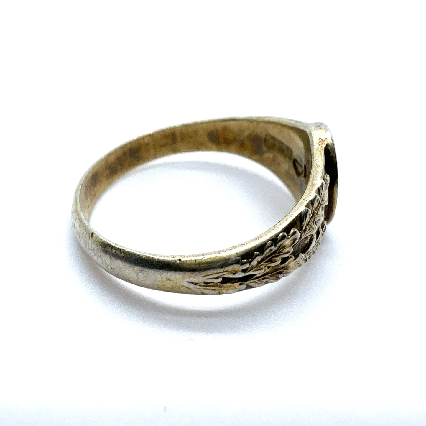 Finland 1951. Vintage Solid Silver Health-care Professional Ring.