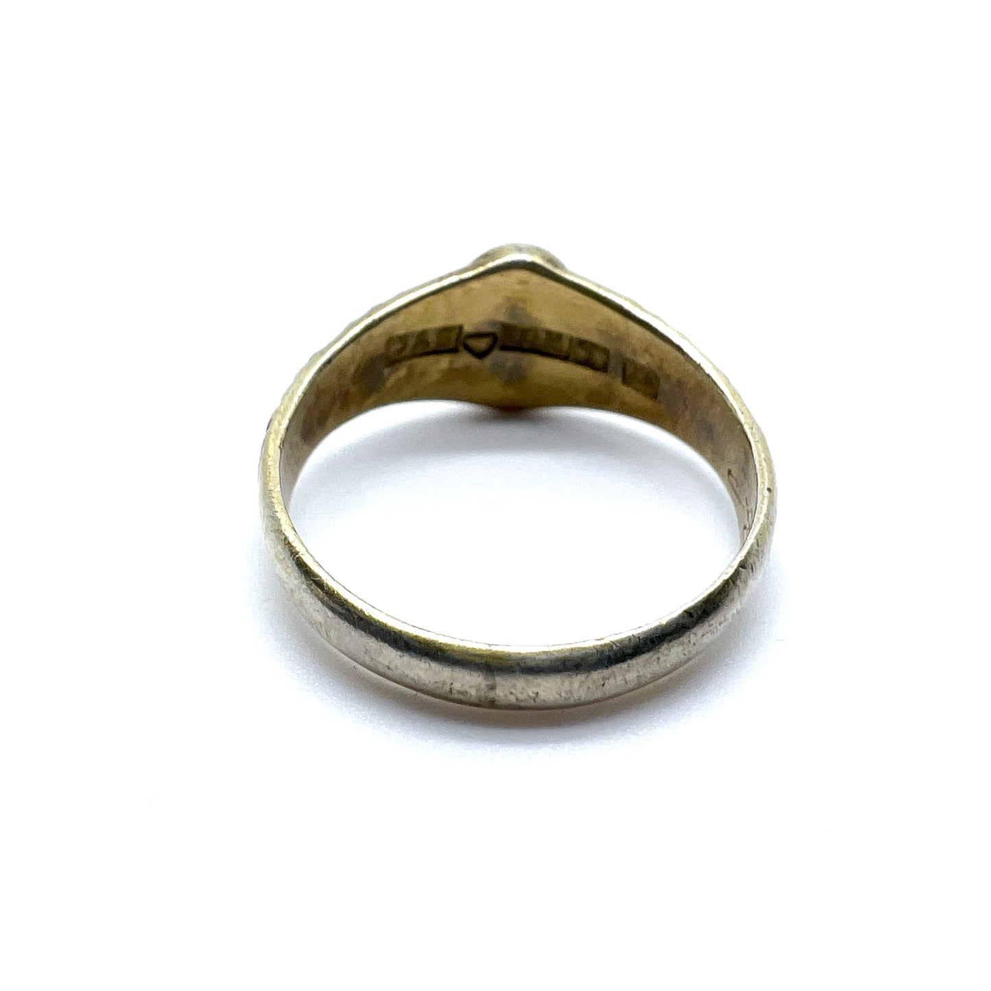 Finland 1951. Vintage Solid Silver Health-care Professional Ring.