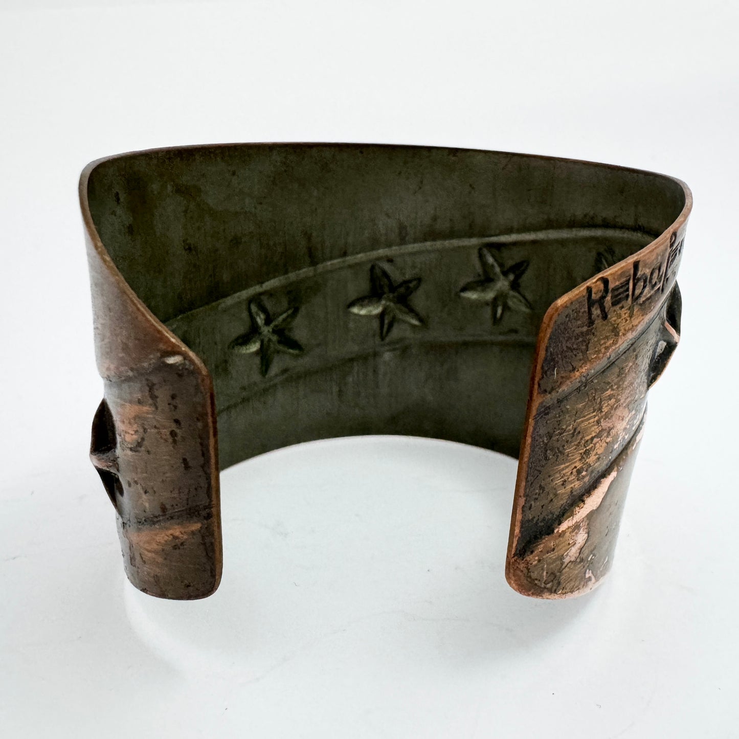 Francisco REBAJES, USA. Vintage Copper Cuff Bracelet.