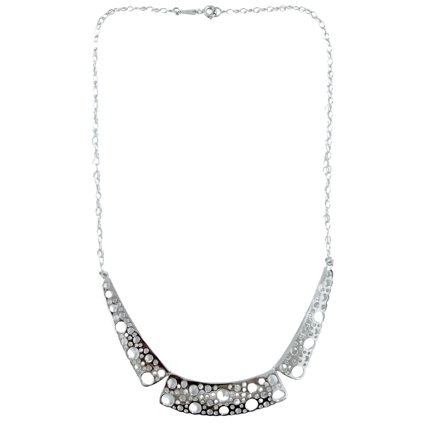 Kultakeskus, Finland. Design Liisa Vitali, Sterling Silver Necklace