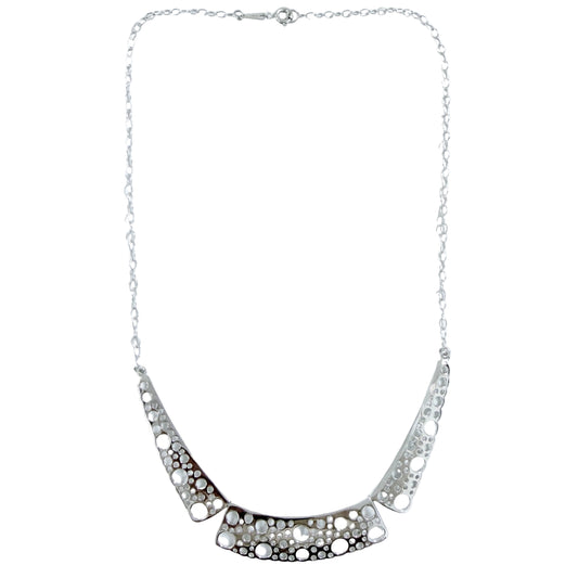 Kultakeskus, Finland. Design Liisa Vitali, Sterling Silver Necklace