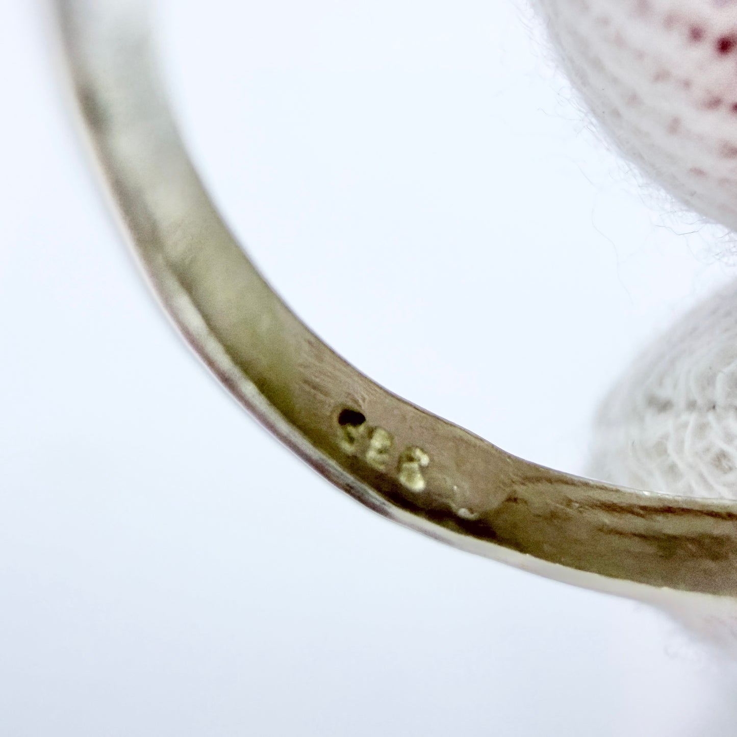 Vintage c 1950s. Vintage Sterling Silver Signet Ring