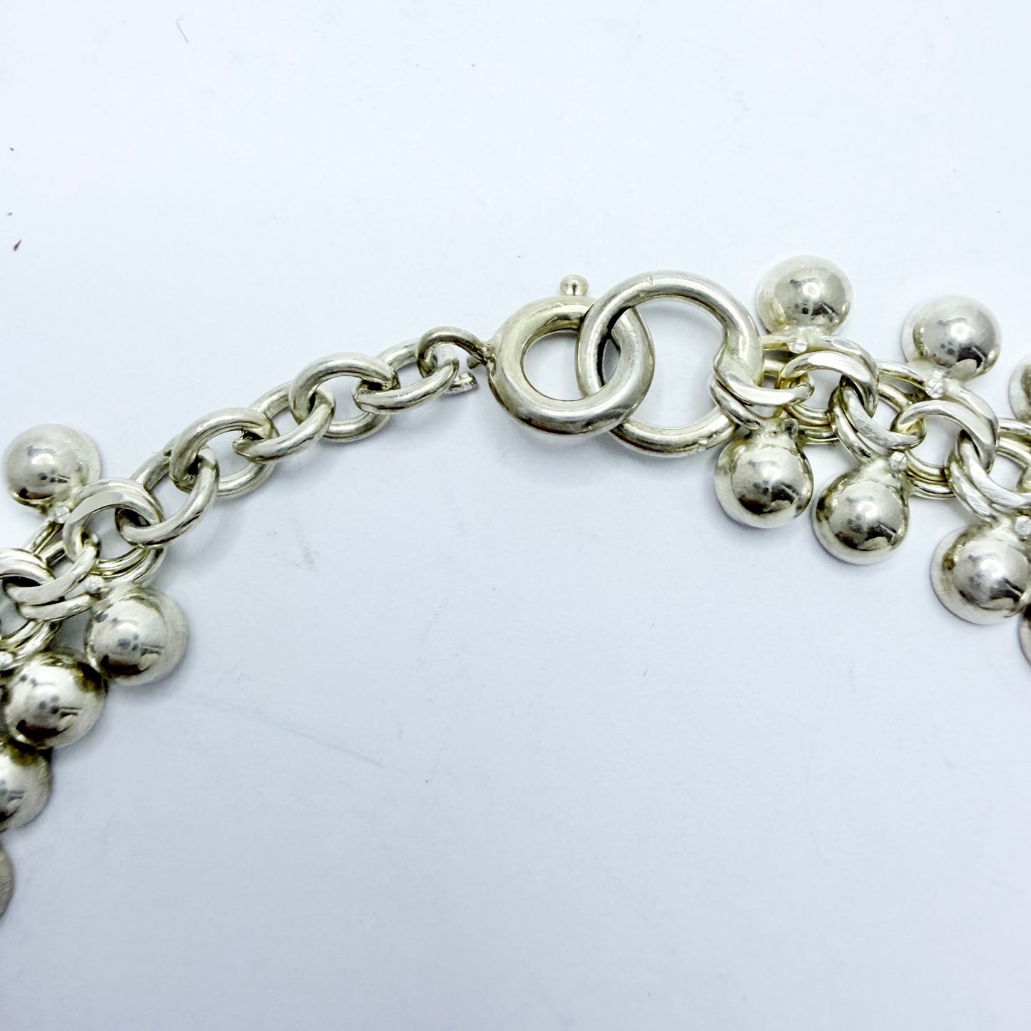 Vintage c 1950-60s. Solid Silver Bismarck Bracelet.