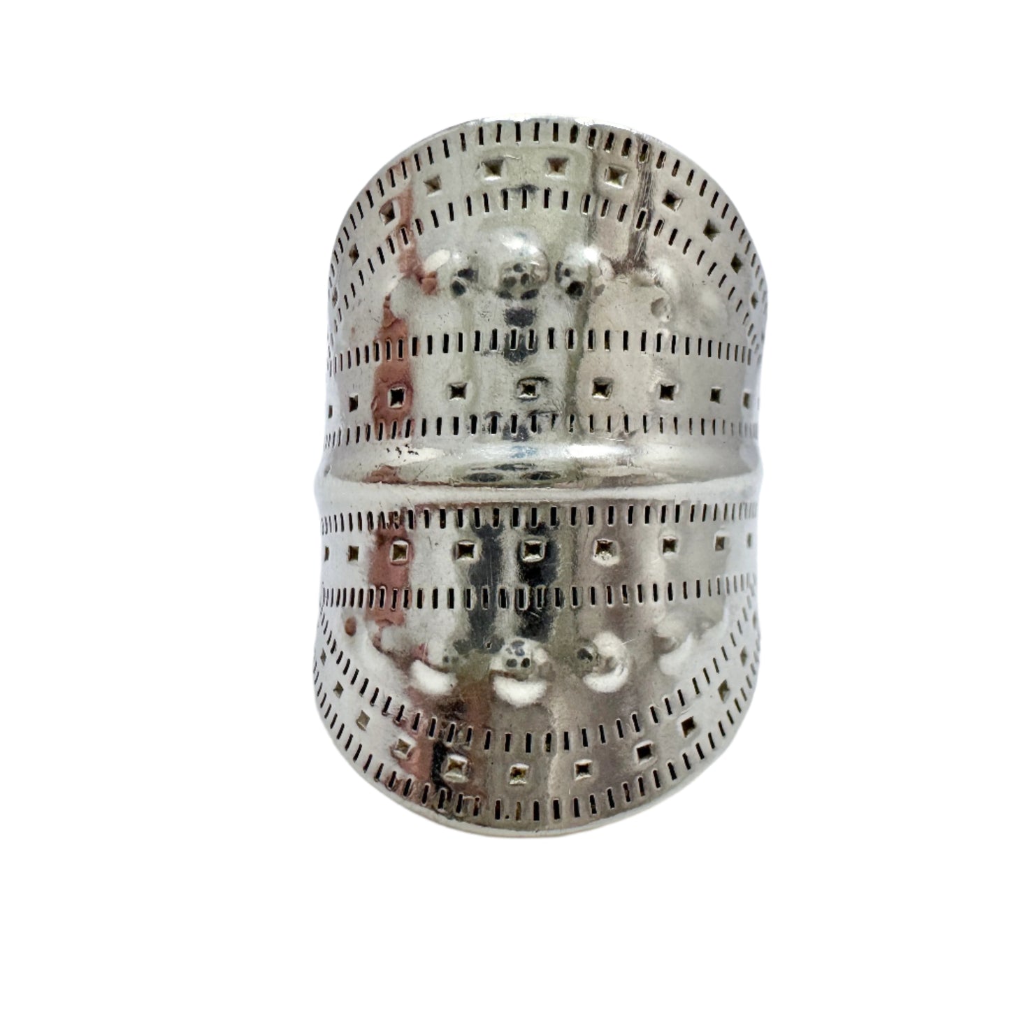 Odd Magnusson, Sweden. Vintage Viking Copy Sterling Silver Ring.