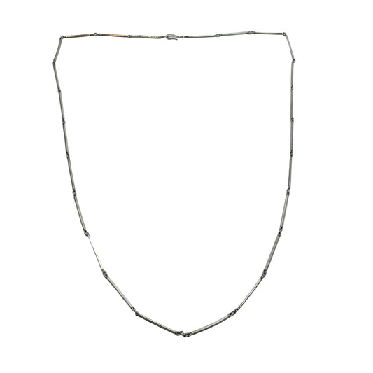 Wilhelm Harbeck, Sweden 1945. Vintage Sterling Silver Necklace.