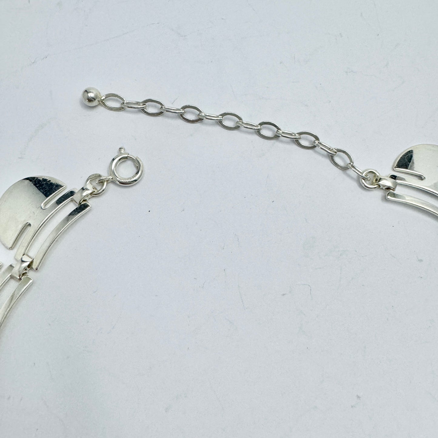 Sweden. Vintage Sterling Silver Necklace.