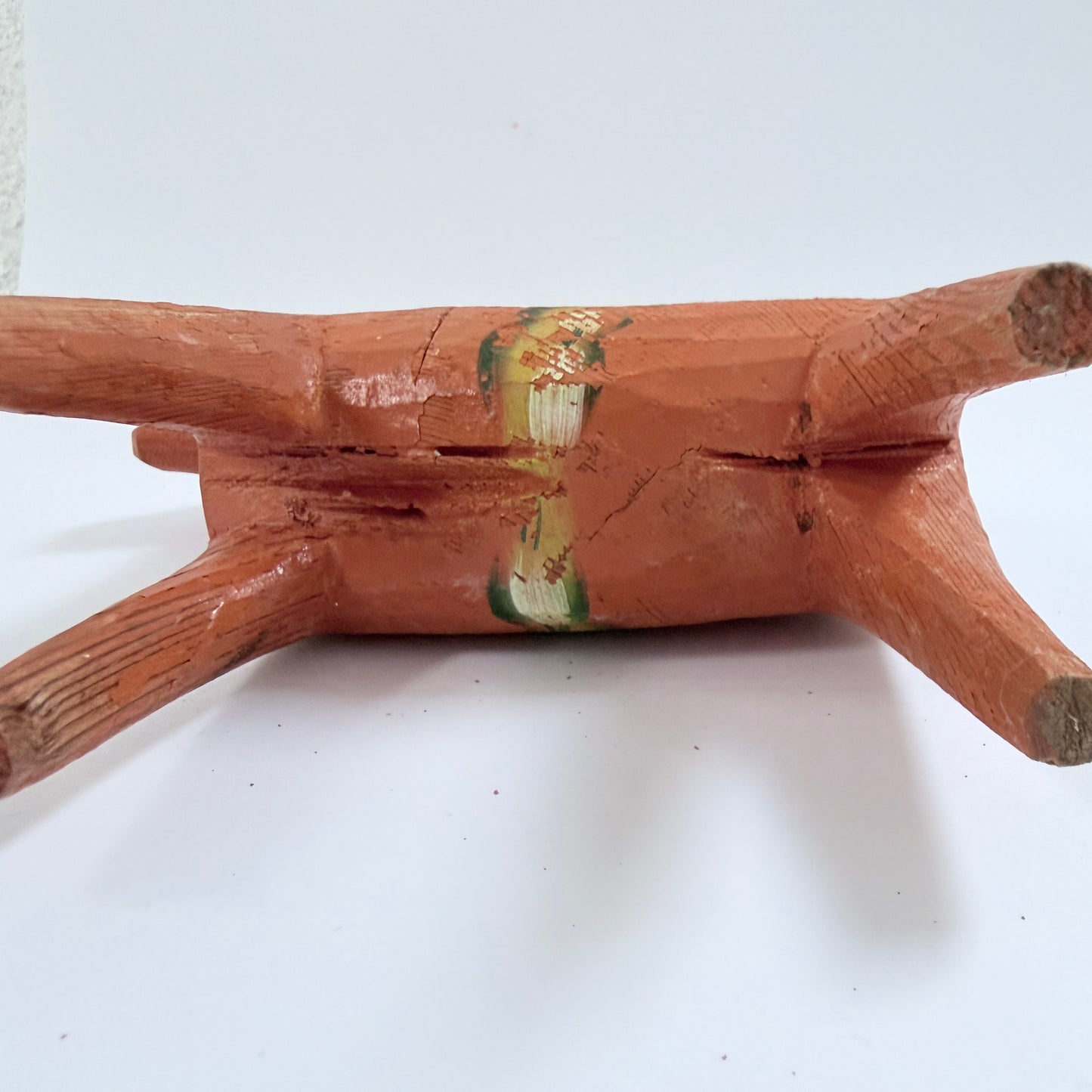 Antique / Vintage Hand-Carved Dala Horse. Swedish Folk Art