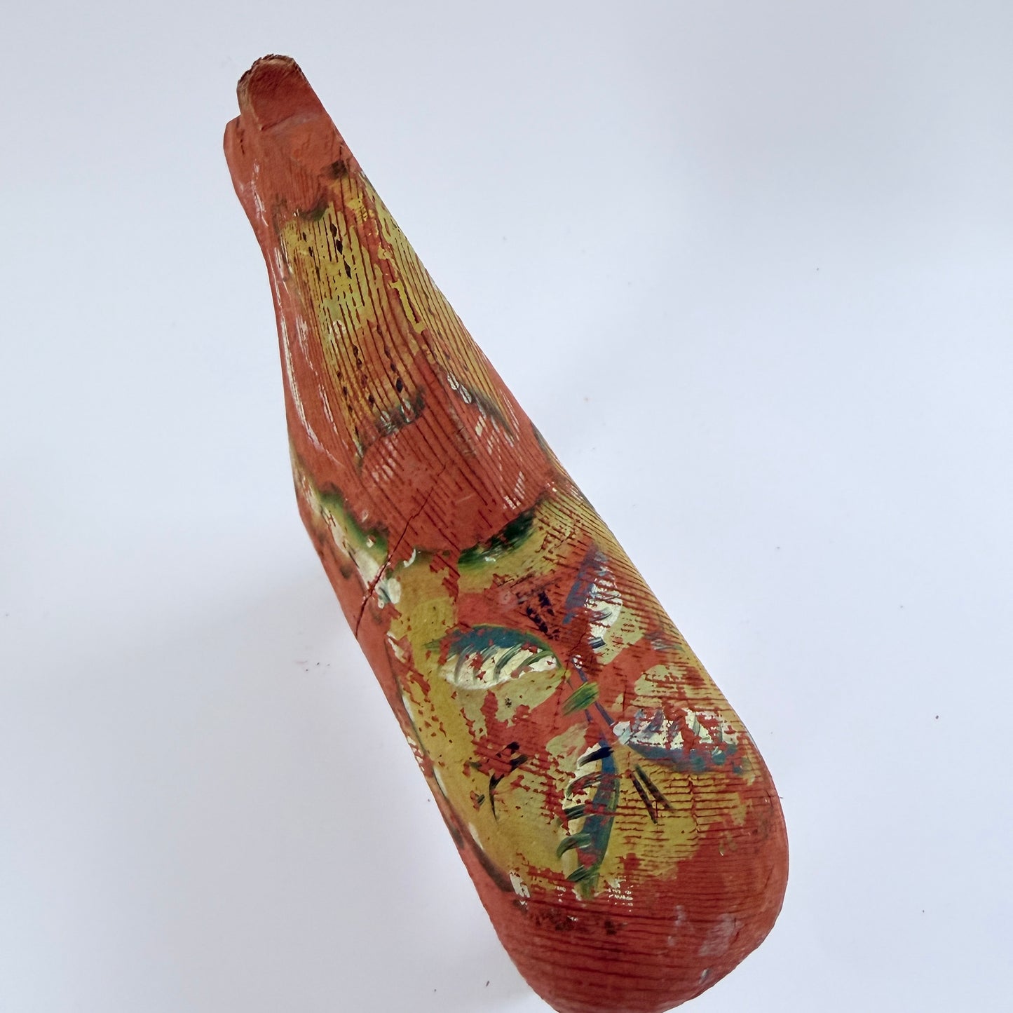Antique / Vintage Hand-Carved Dala Horse. Swedish Folk Art