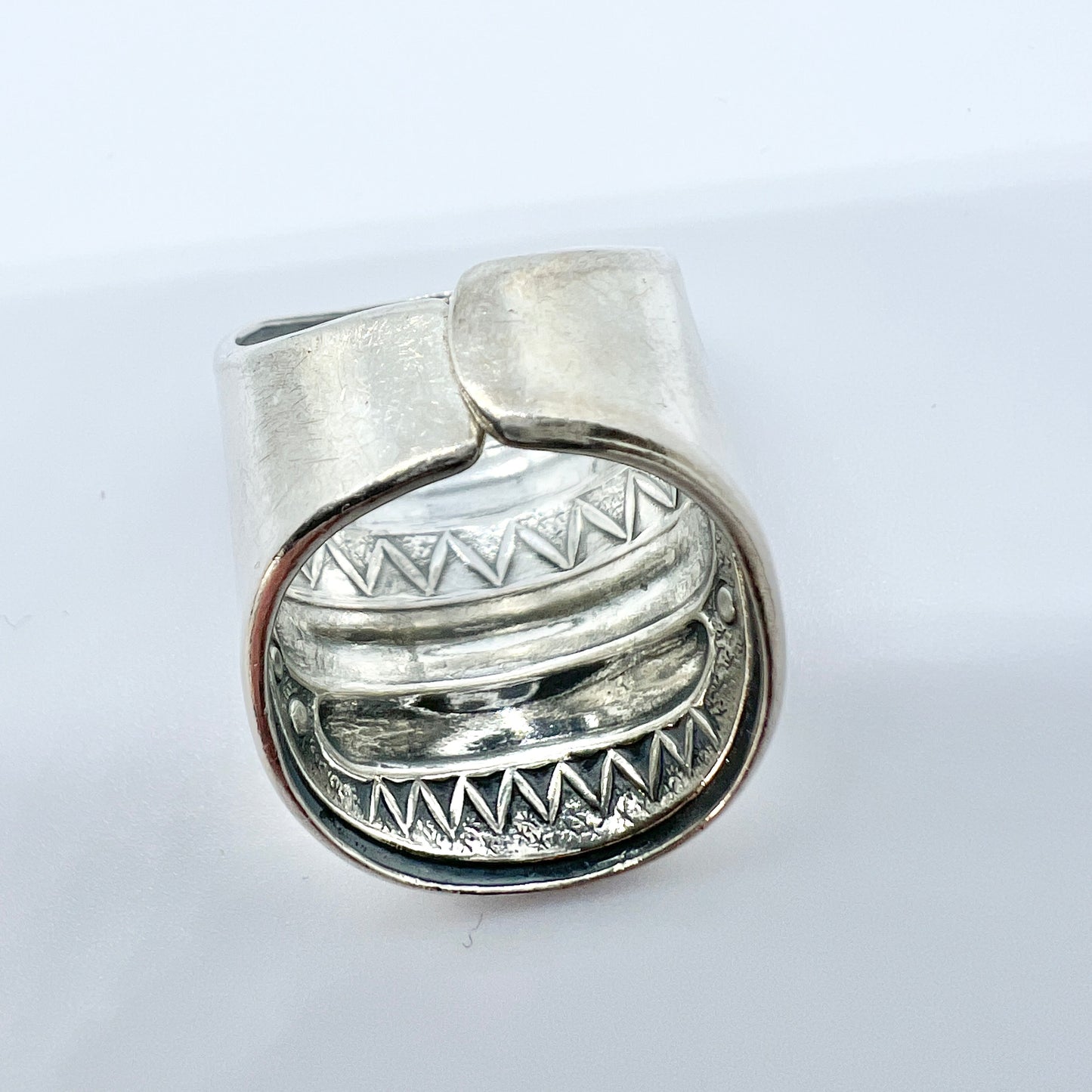 Kalevala Koru, Finland 1997. Vintage Sterling Silver Ring.