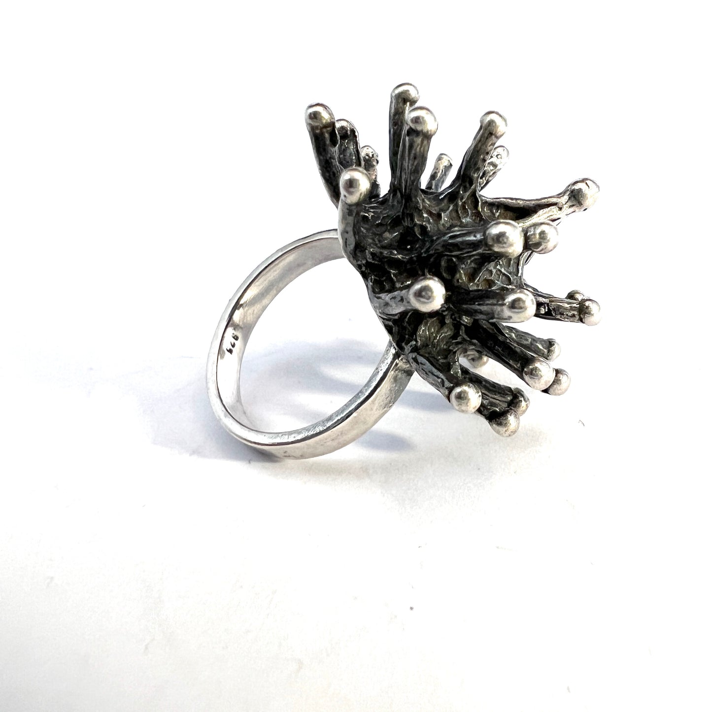 Bold Vintage Sterling Silver Ring.