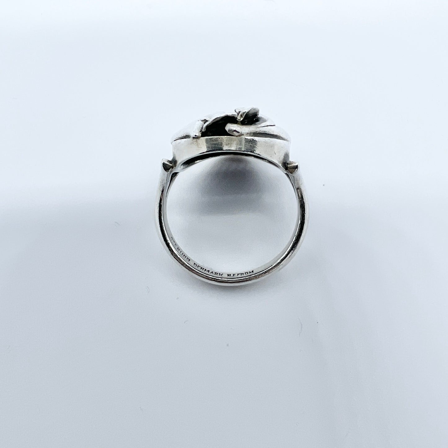 Niels Erik From. Denmark 1940-50s. Vintage Sterling Silver Ring.