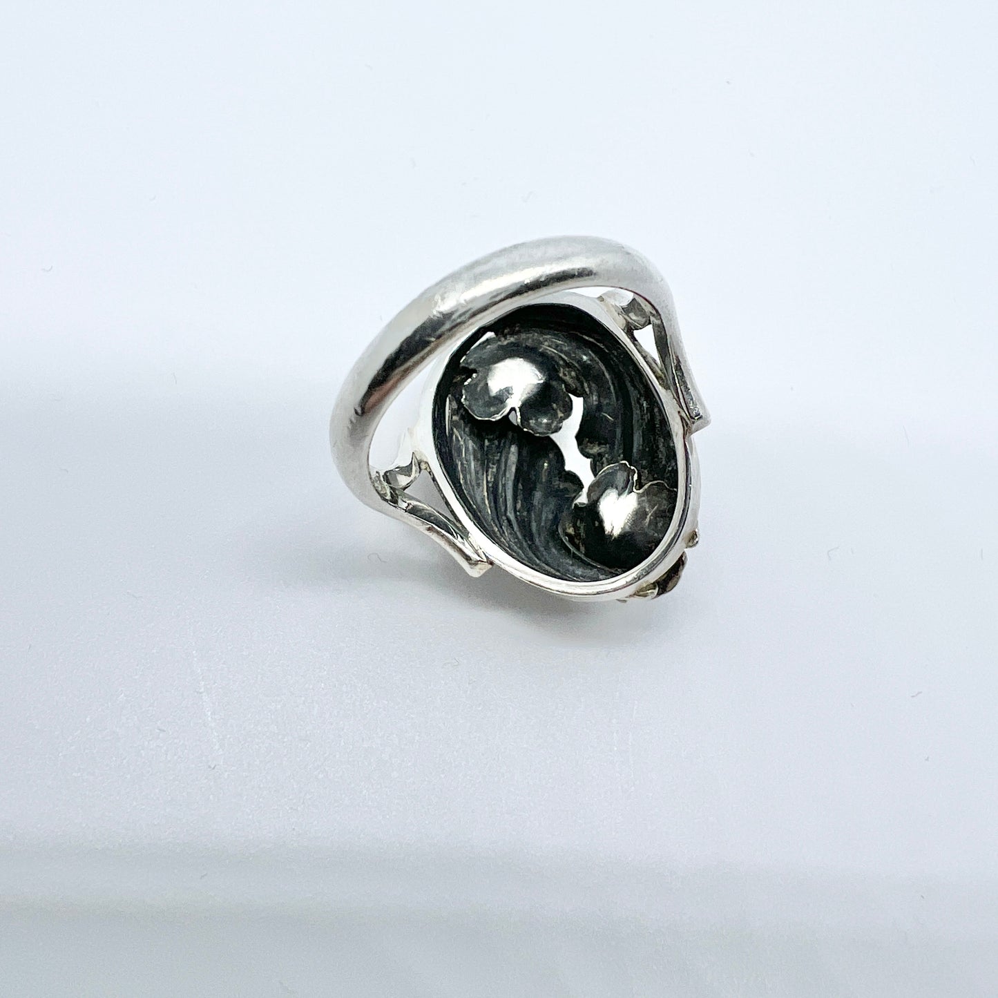 Niels Erik From. Denmark 1940-50s. Vintage Sterling Silver Ring.