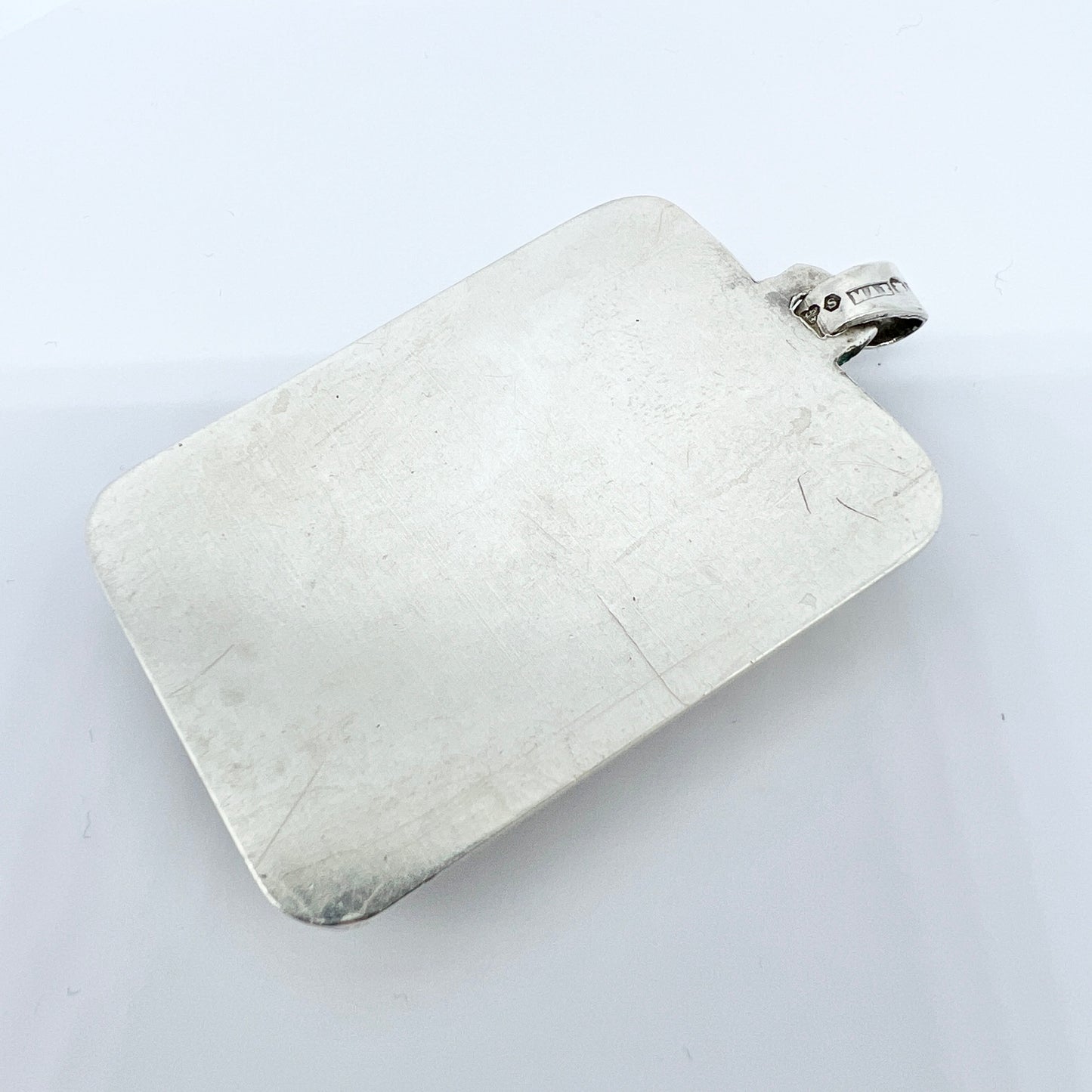 Martin Elmblad, Sweden 1948. Vintage Sterling Silver Floral Pendant.