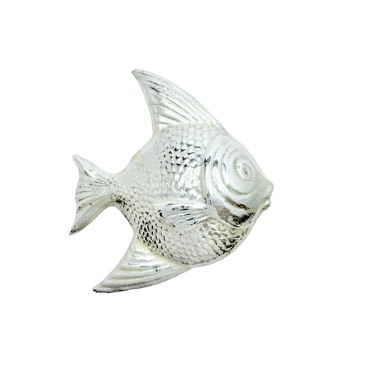 Vintage 1950-60s. Sterling Silver Fish Brooch.