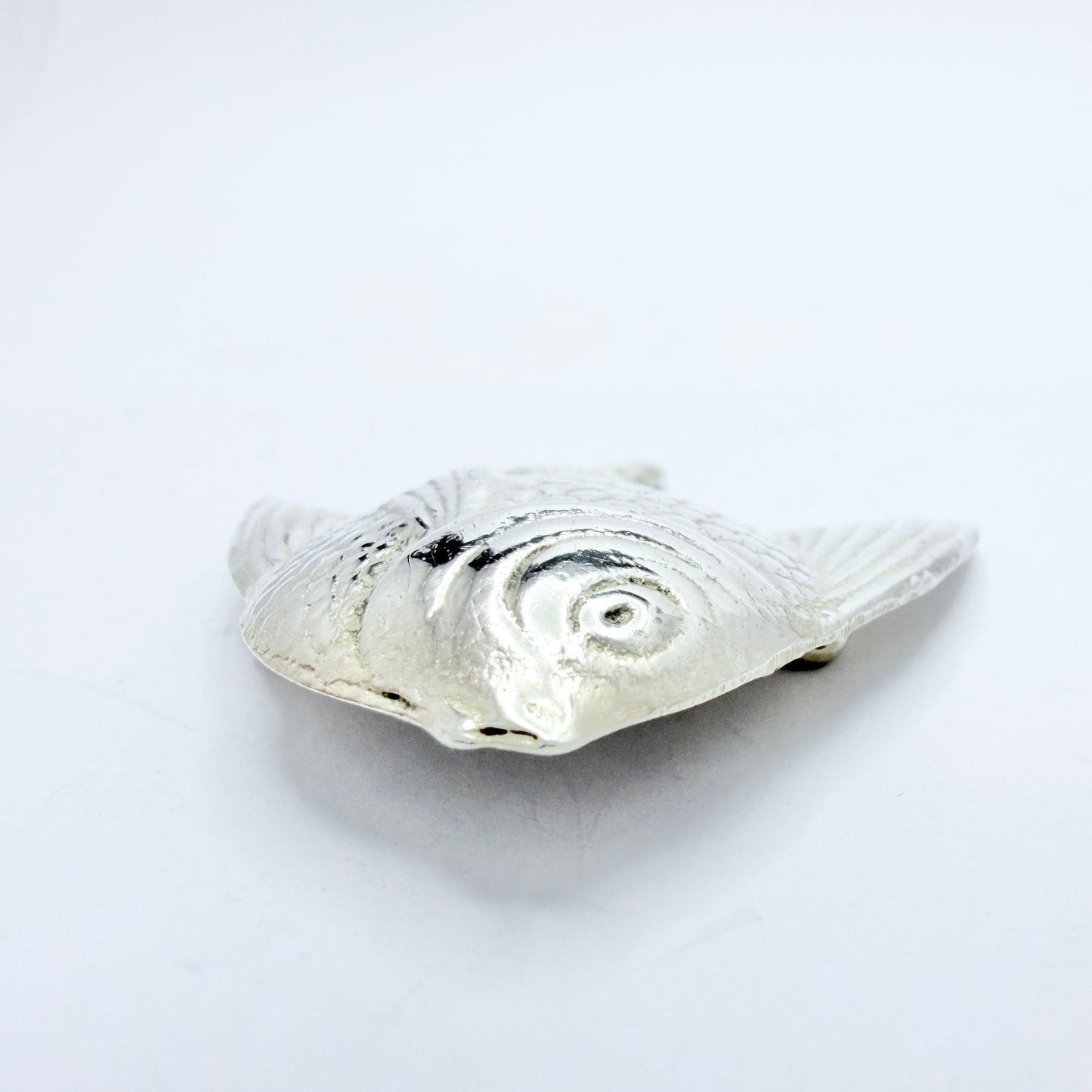 Vintage 1950-60s. Sterling Silver Fish Brooch.