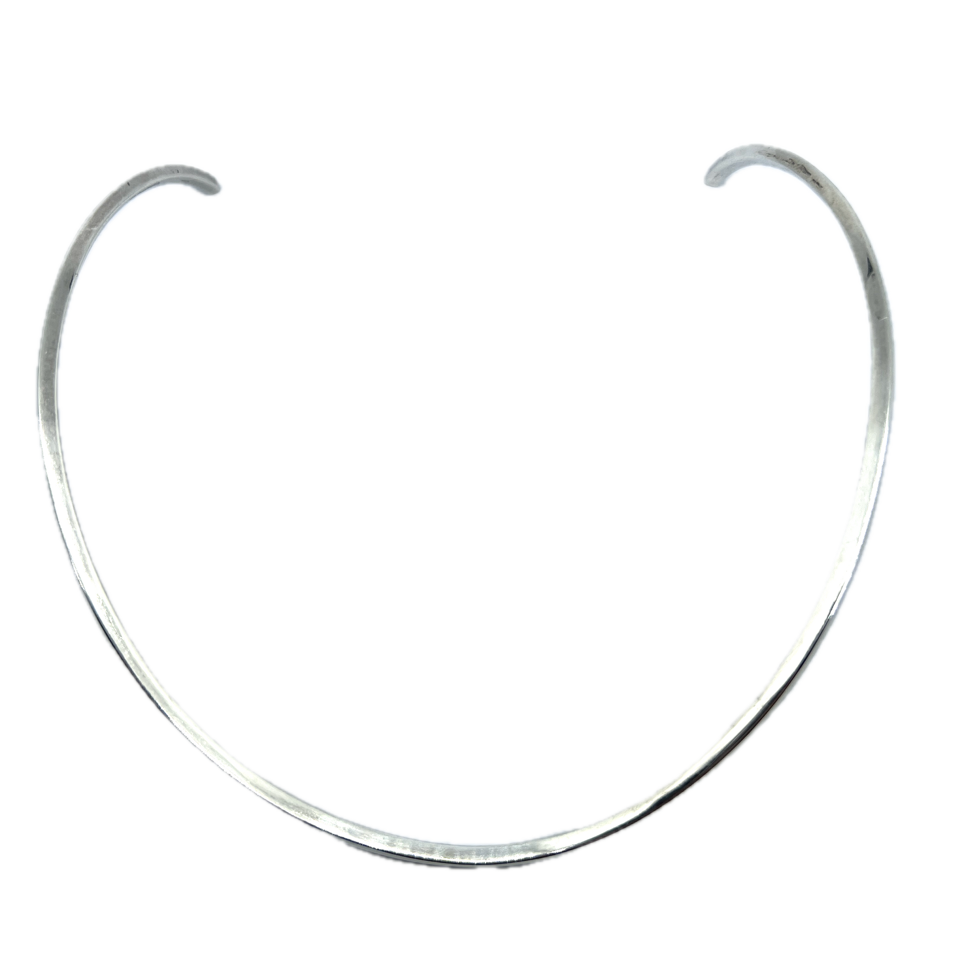 Palle Bisgaard Denmark 1960s Sterling Silver Torque Necklace