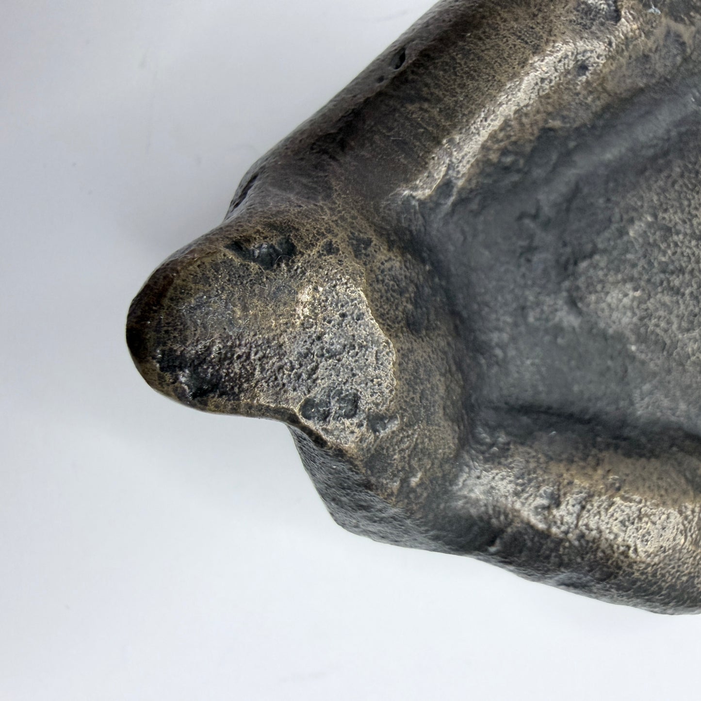 Vintage / Antique Bronze Sculpture Paperweight. Sleeping Child.