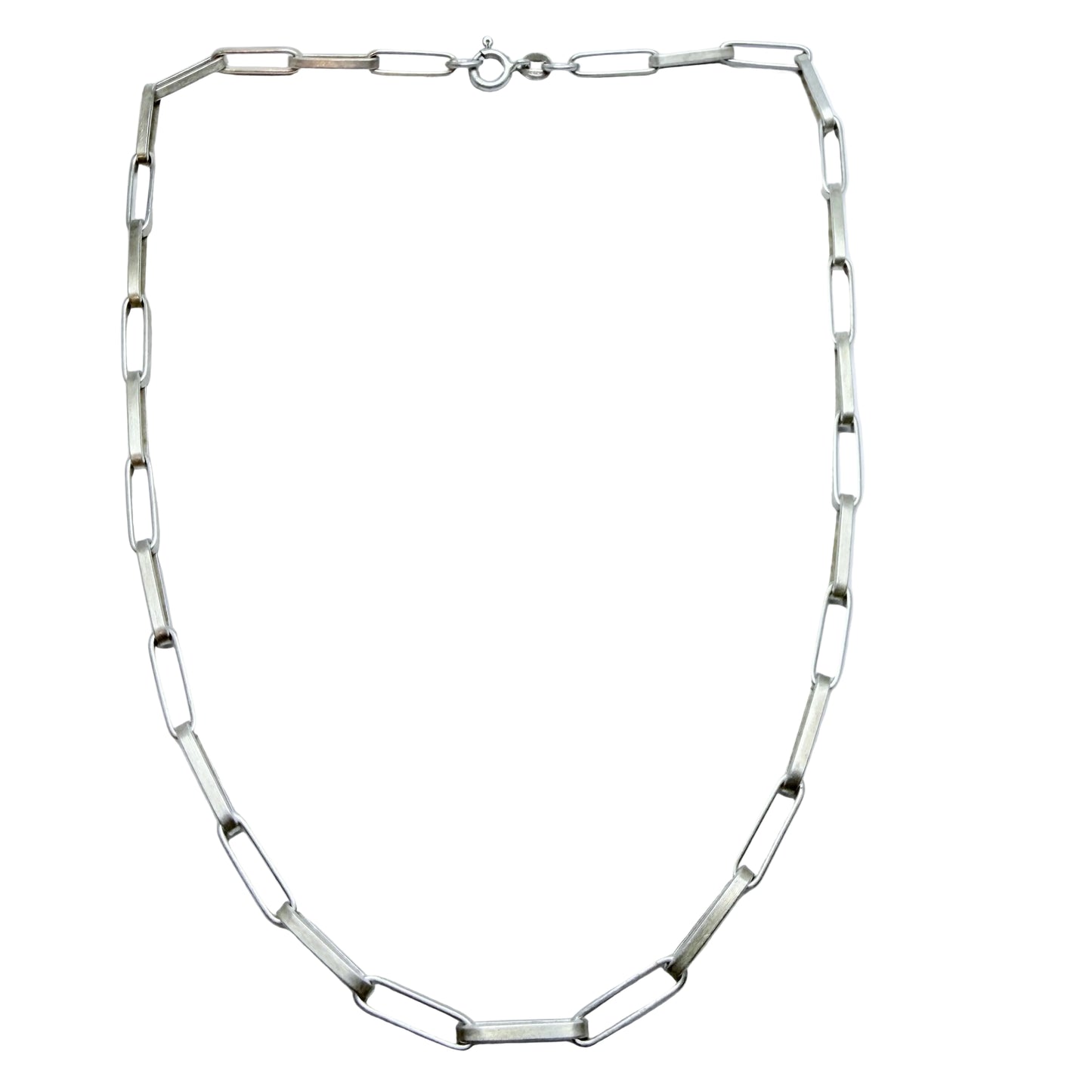 Italy. Vintage Sterling Silver Necklace.
