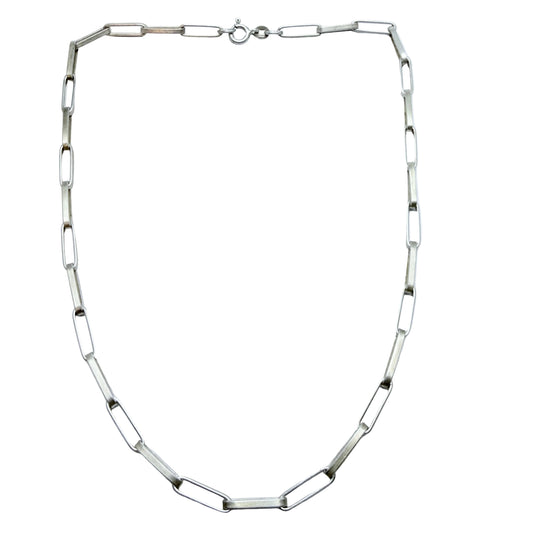 Italy. Vintage Sterling Silver Necklace.