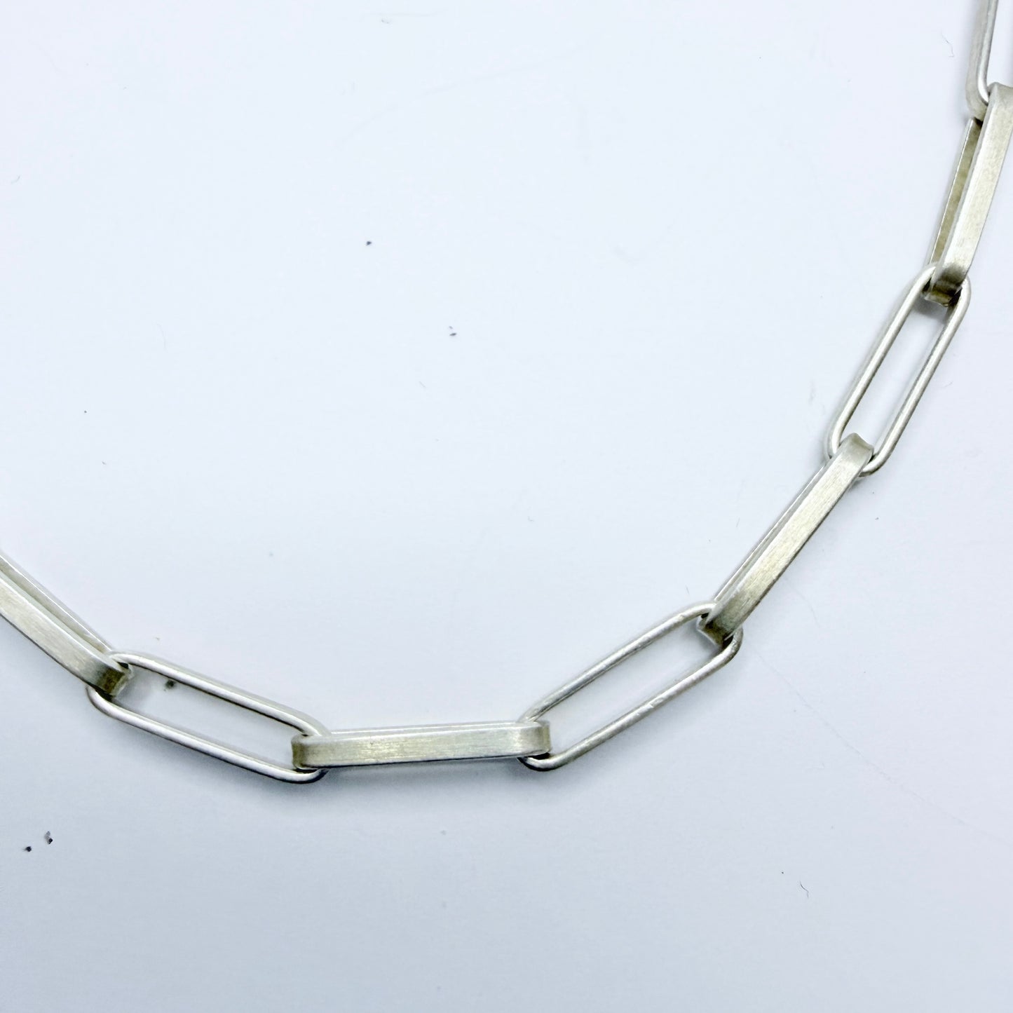 Italy. Vintage Sterling Silver Necklace.