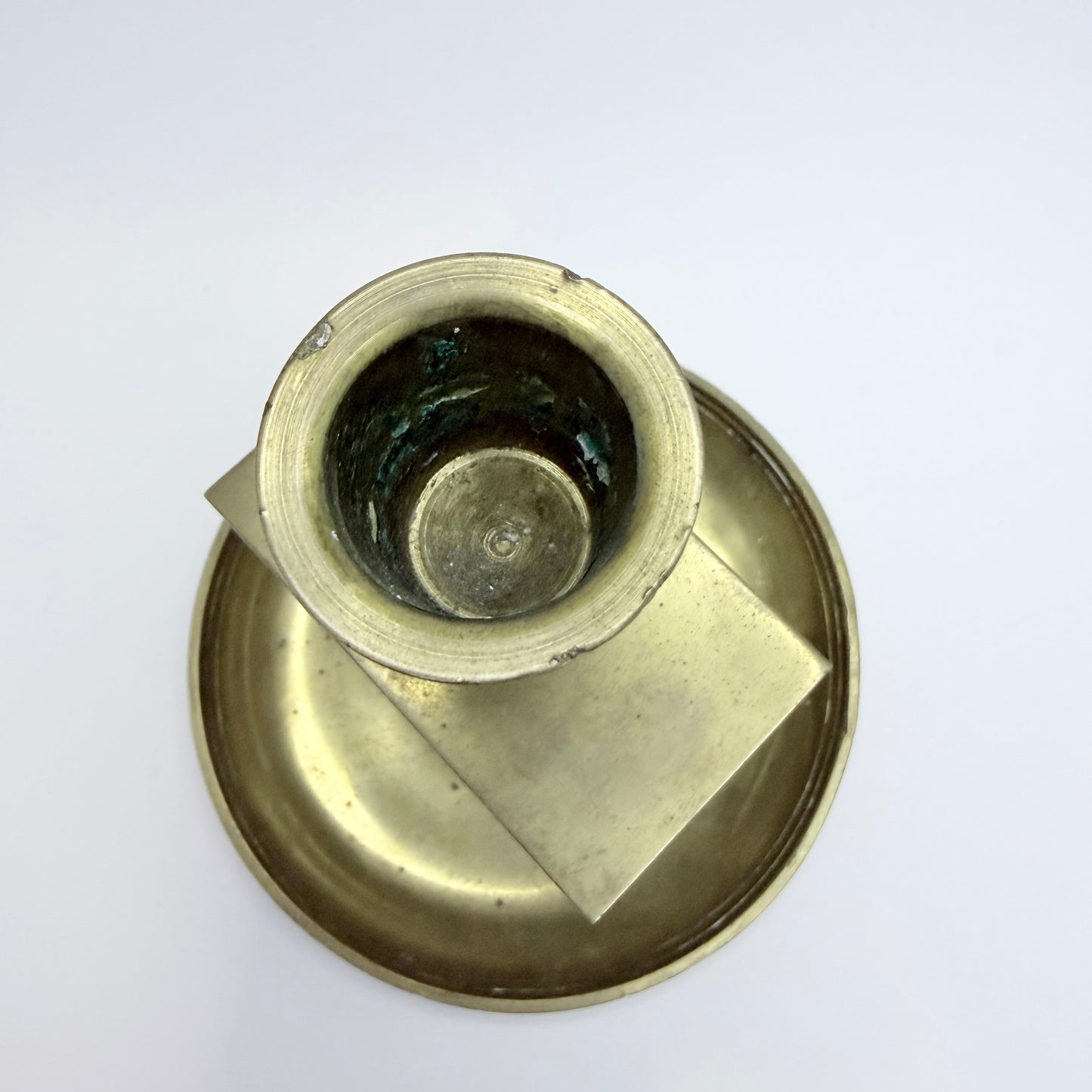 Skultuna, Sweden. Vintage Brass Candlestick.