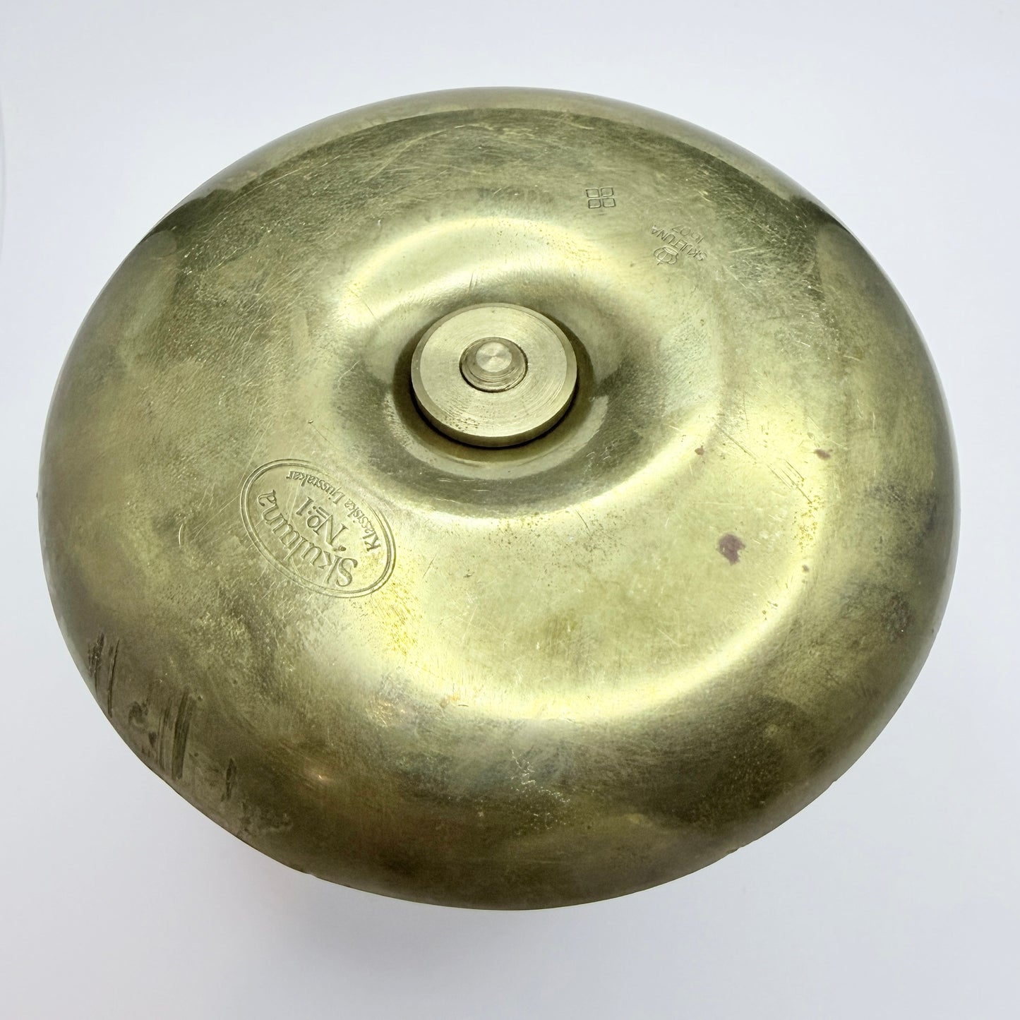 Skultuna, Sweden. Vintage Brass Candlestick.