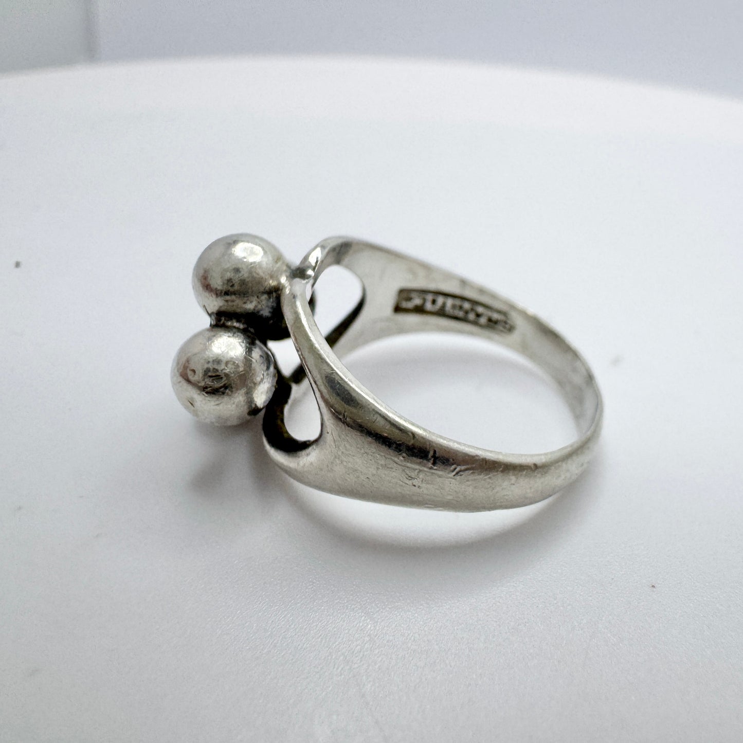 Erik Granit, Finland 1969. Vintage Sterling Silver Ring