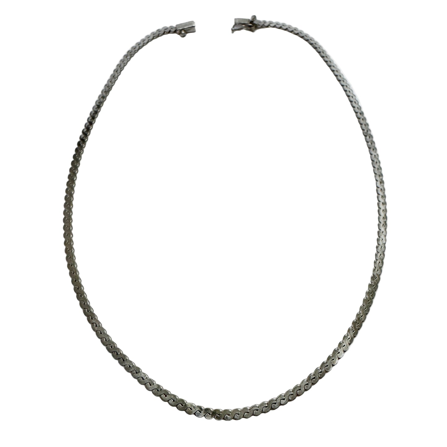 Vintage 835 Silver Necklace.