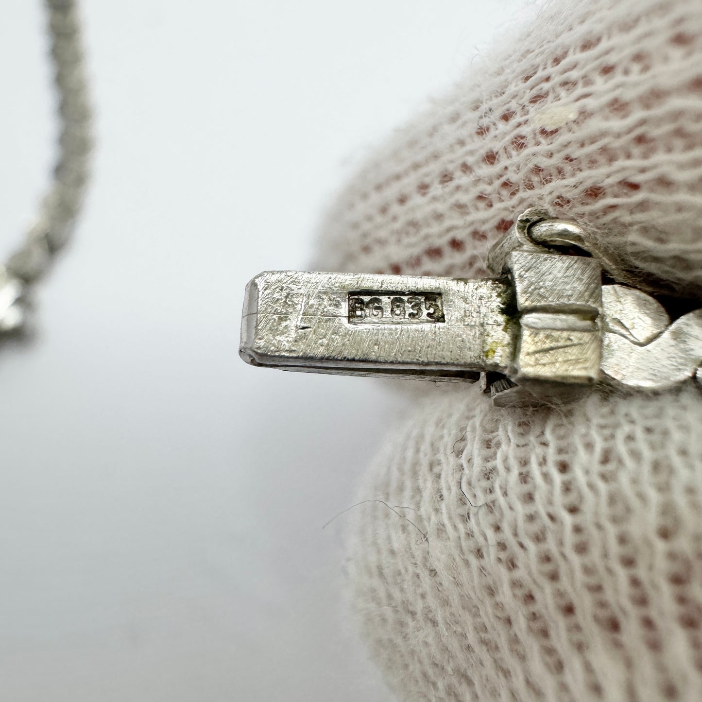 Vintage 835 Silver Necklace.