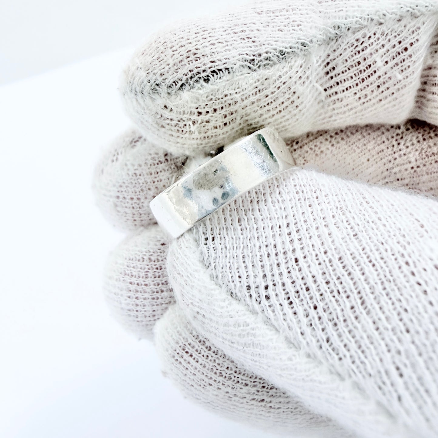 Sweden 1970s. vintage Sterling Silver Bergslagen-stone Ring.