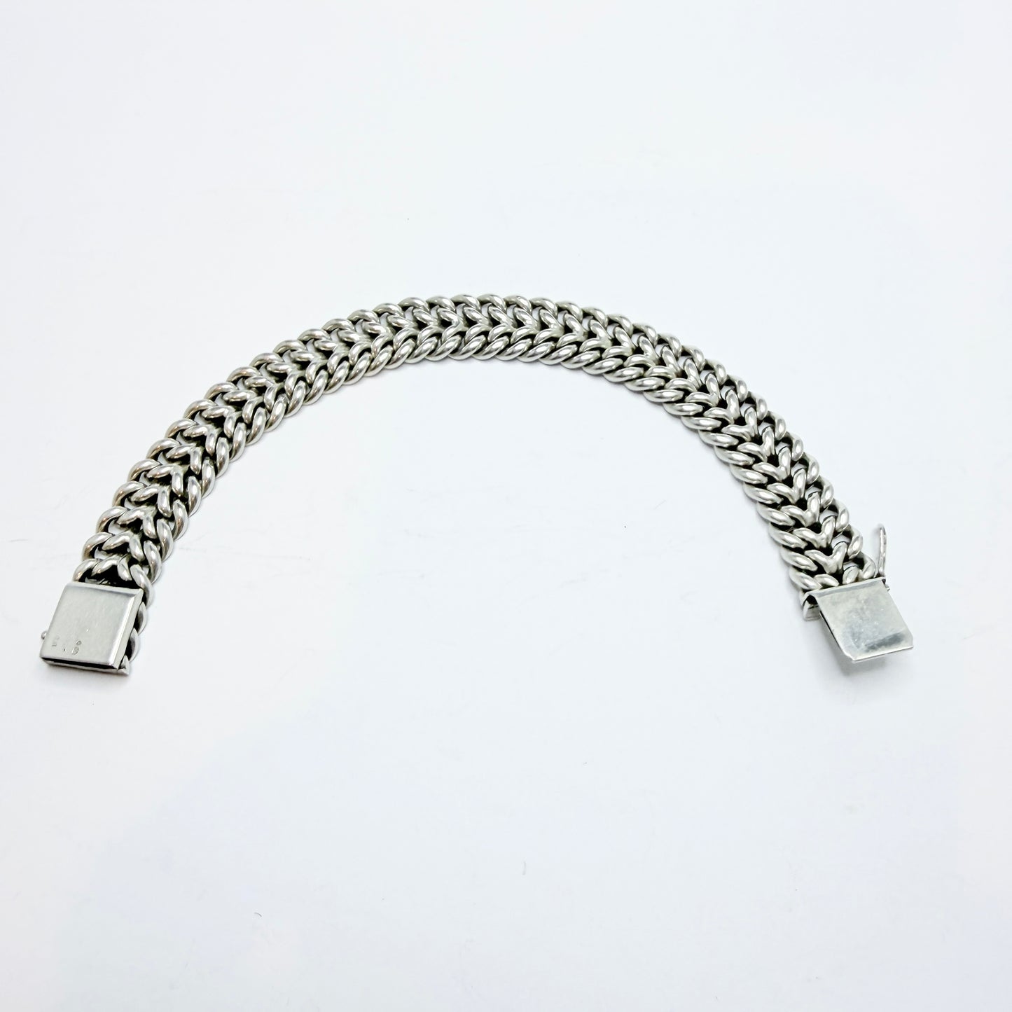 Friedrich Speidel, Germany ca 1950s. Solid Silver Bracelet.