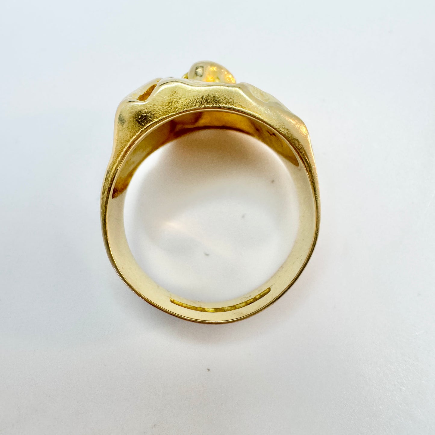 Björn Weckström for Lapponia, Finland. Vintage 18k Gold Ring. Design: Samurai