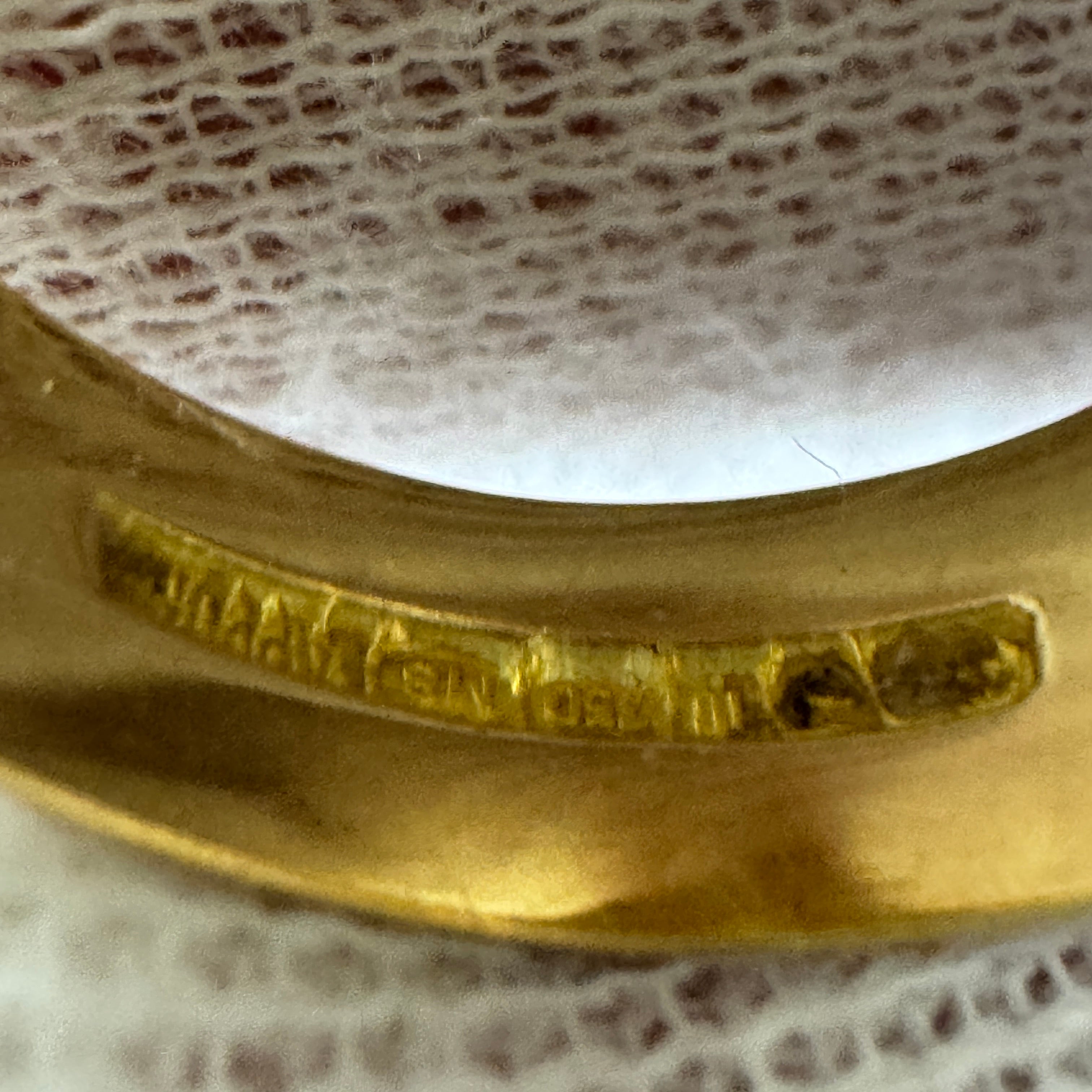 Björn Weckström for Lapponia, Finland. Vintage 18k Gold Ring