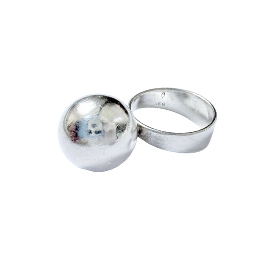 Ostsee-schmuck, Fischland. Vintage Solid Silver Ring.