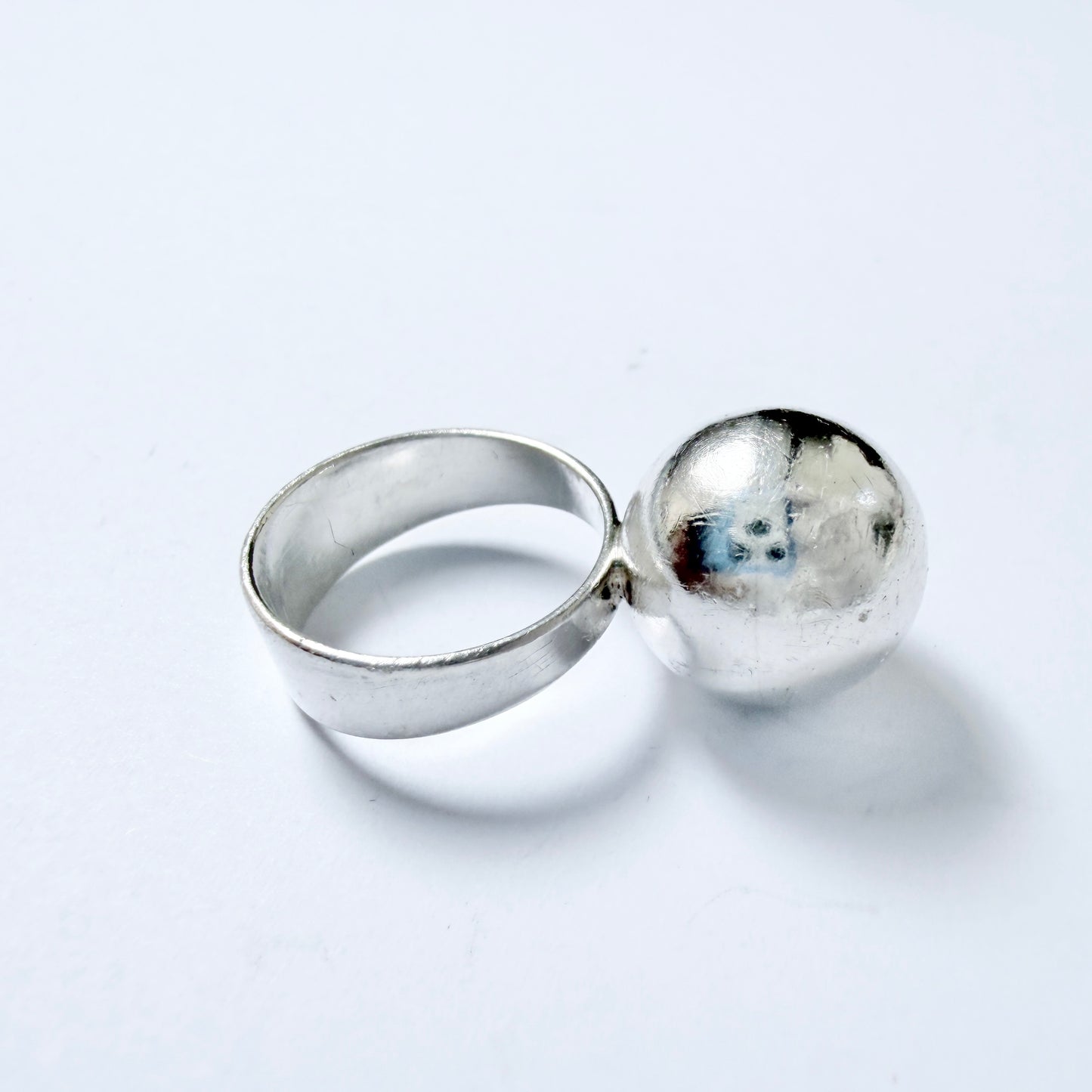 Ostsee-schmuck, Fischland. Vintage Solid Silver Ring.
