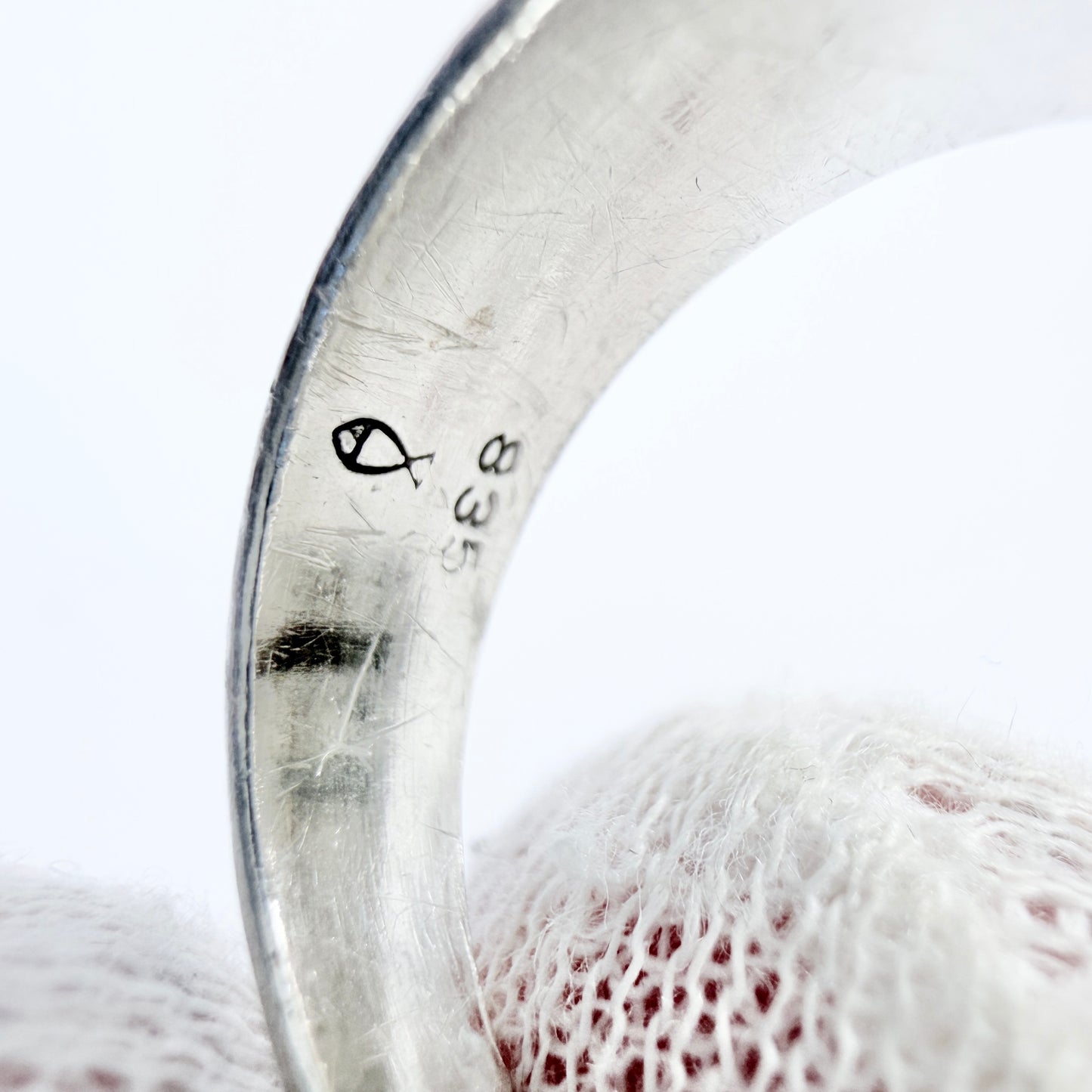 Ostsee-schmuck, Fischland. Vintage Solid Silver Ring.
