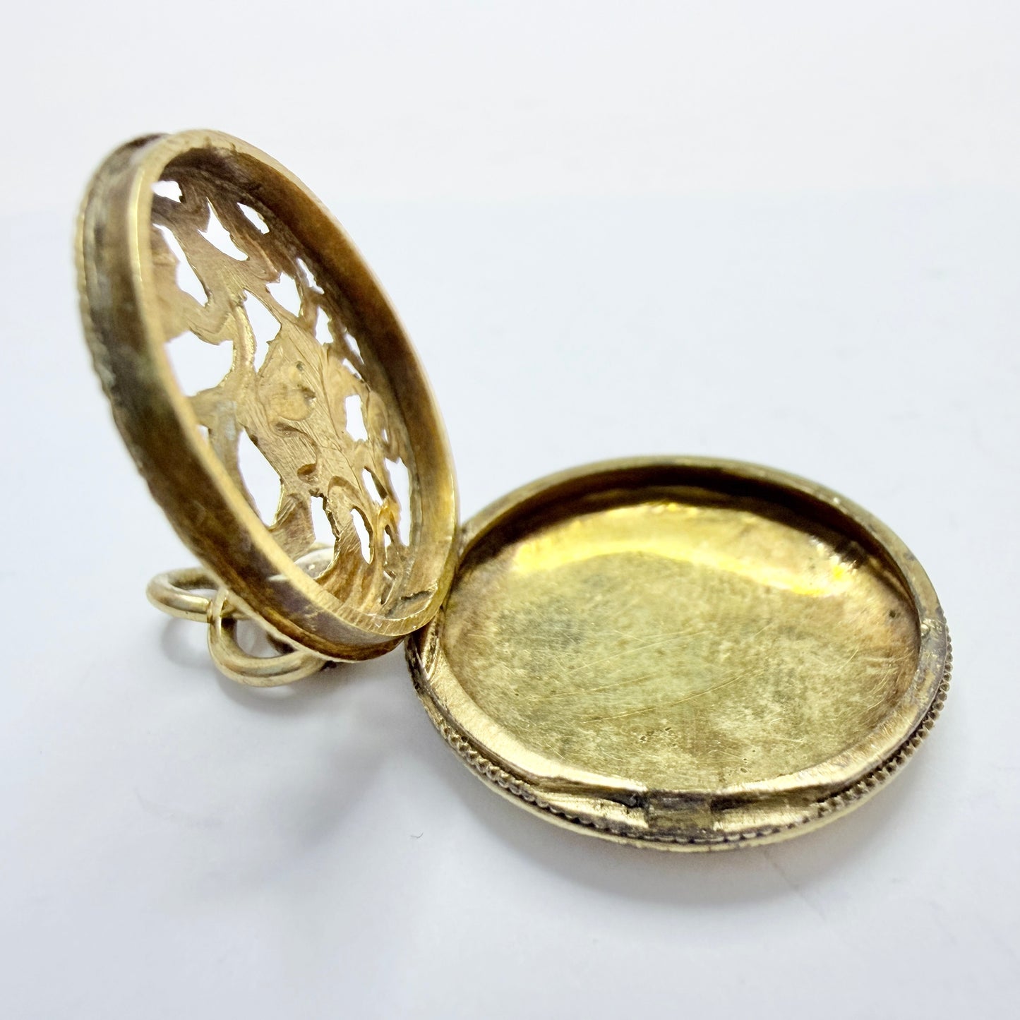 Antique Victorian Vinaigrette Locket Pendant.
