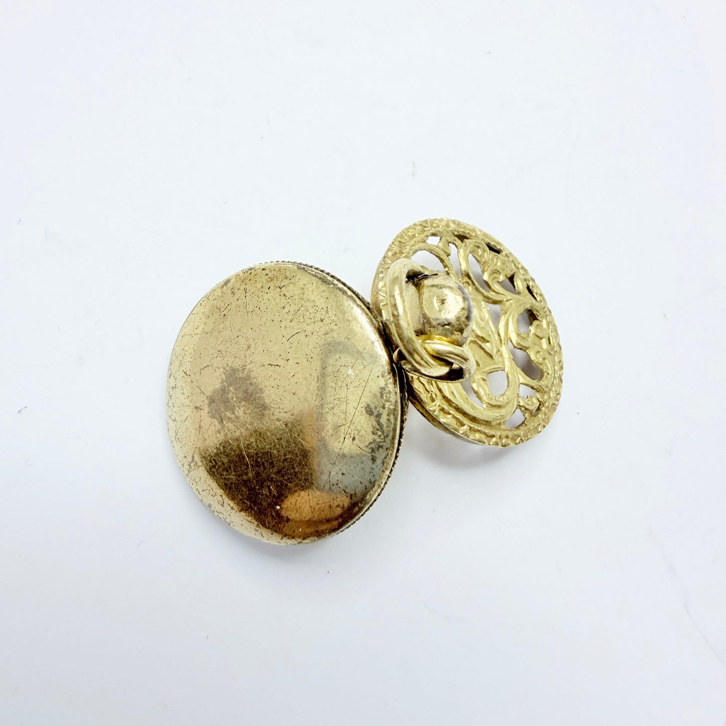 Antique Victorian Vinaigrette Locket Pendant.