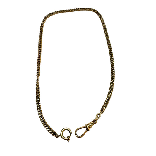 Friedrich Speidel, Germany. Early 1900s. Doublé Watch Chain.