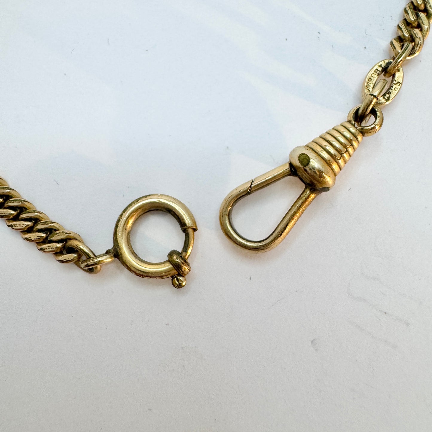 Friedrich Speidel, Germany. Early 1900s. Doublé Watch Chain.