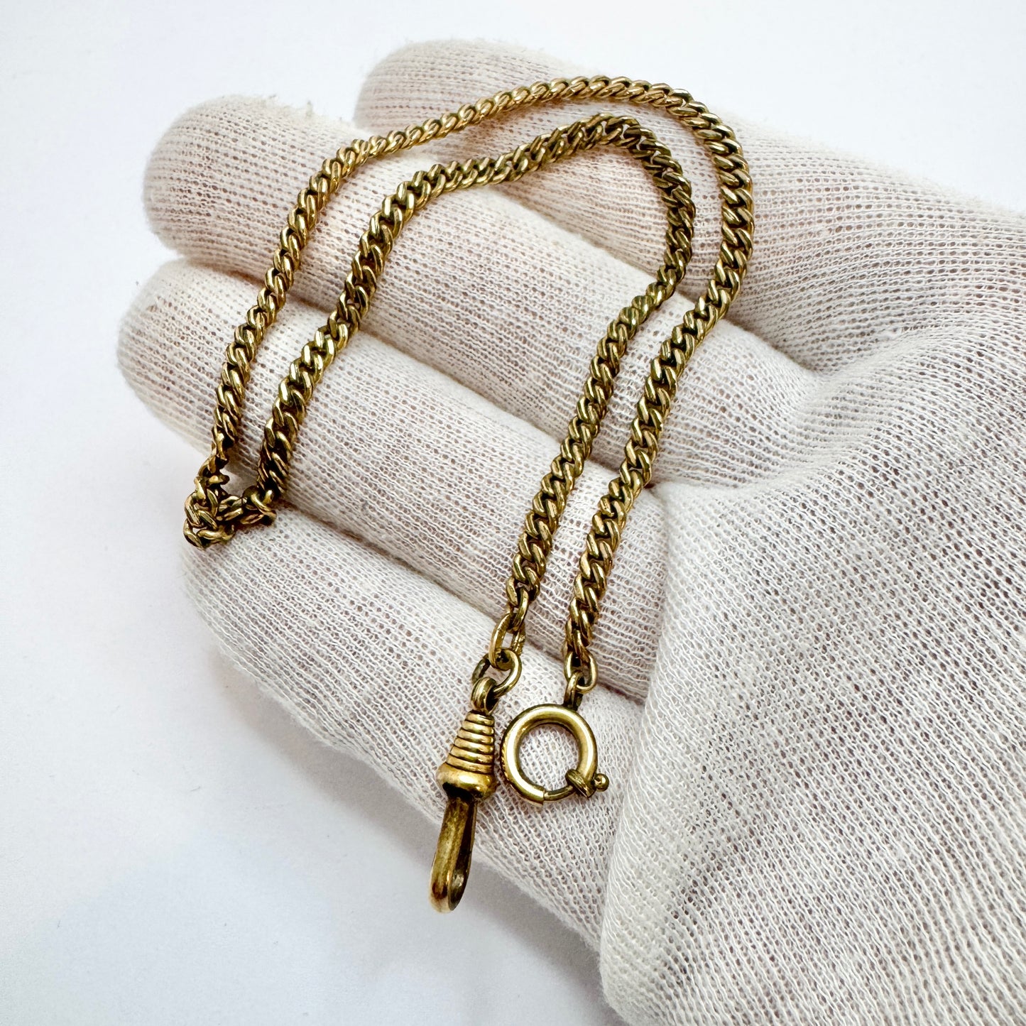Friedrich Speidel, Germany. Early 1900s. Doublé Watch Chain.