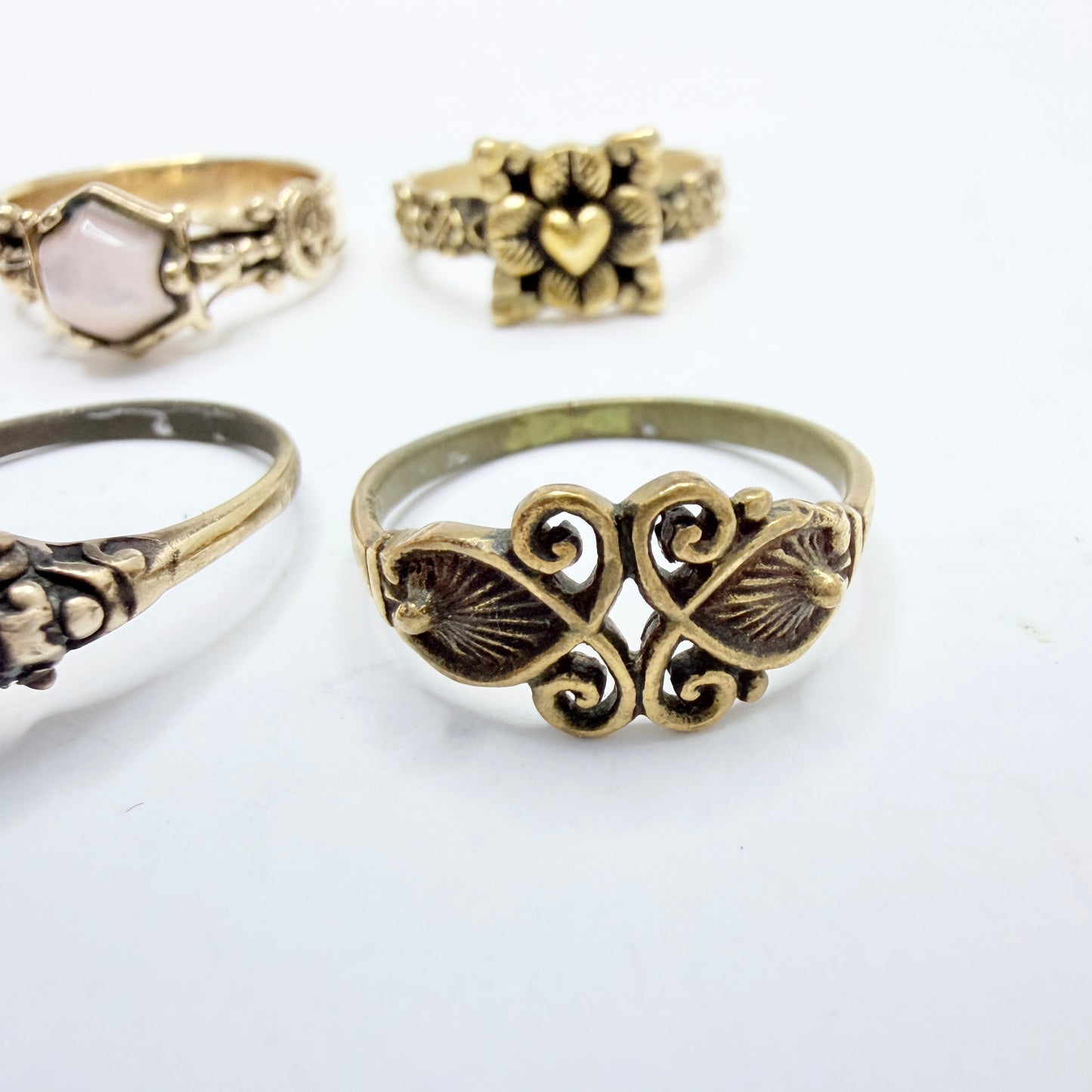 Vintage Bronze Viking / the Middle Ages Copy Rings. Job-lot.