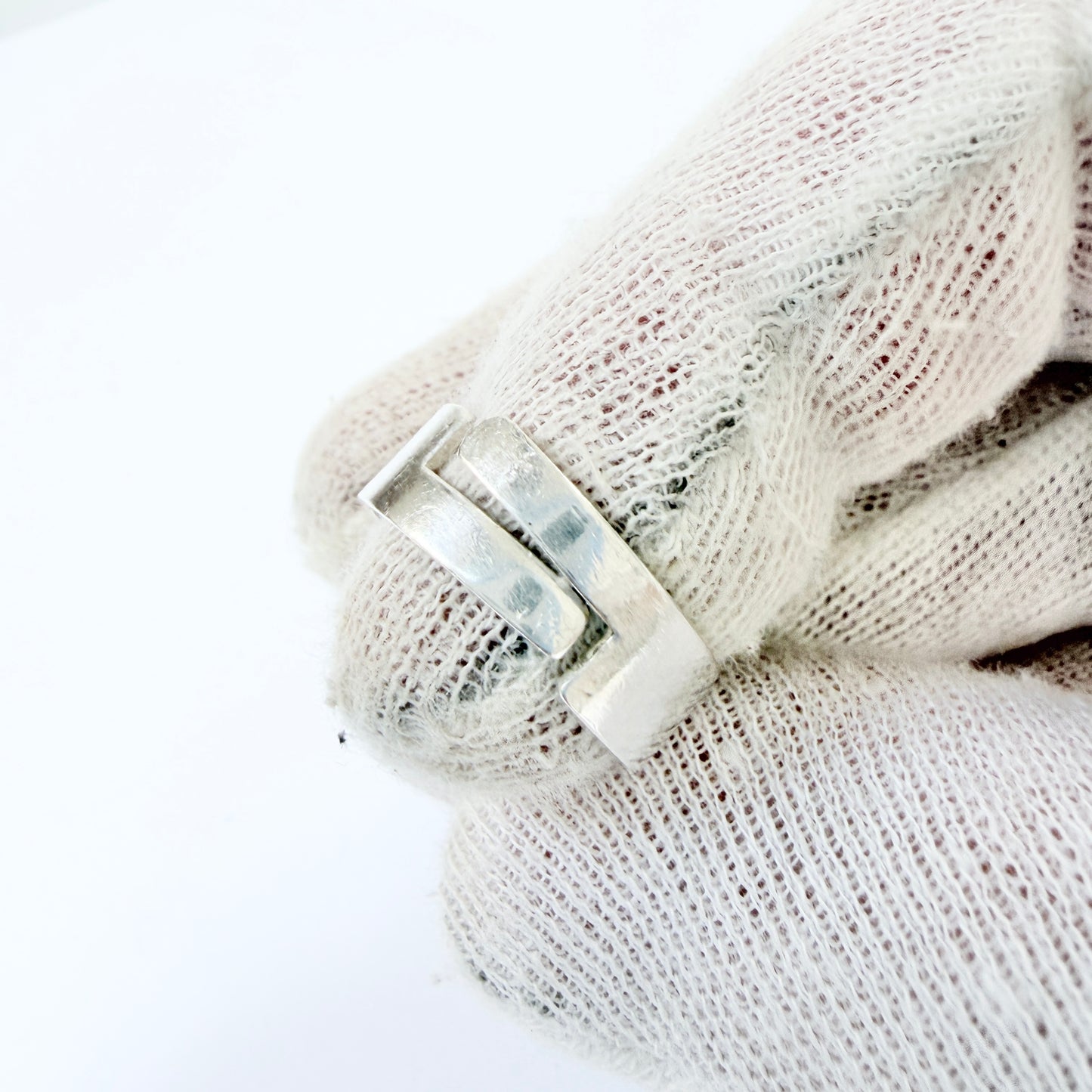 Swebe / SSA, Sweden 1971. Vintage Sterling Silver Ring.