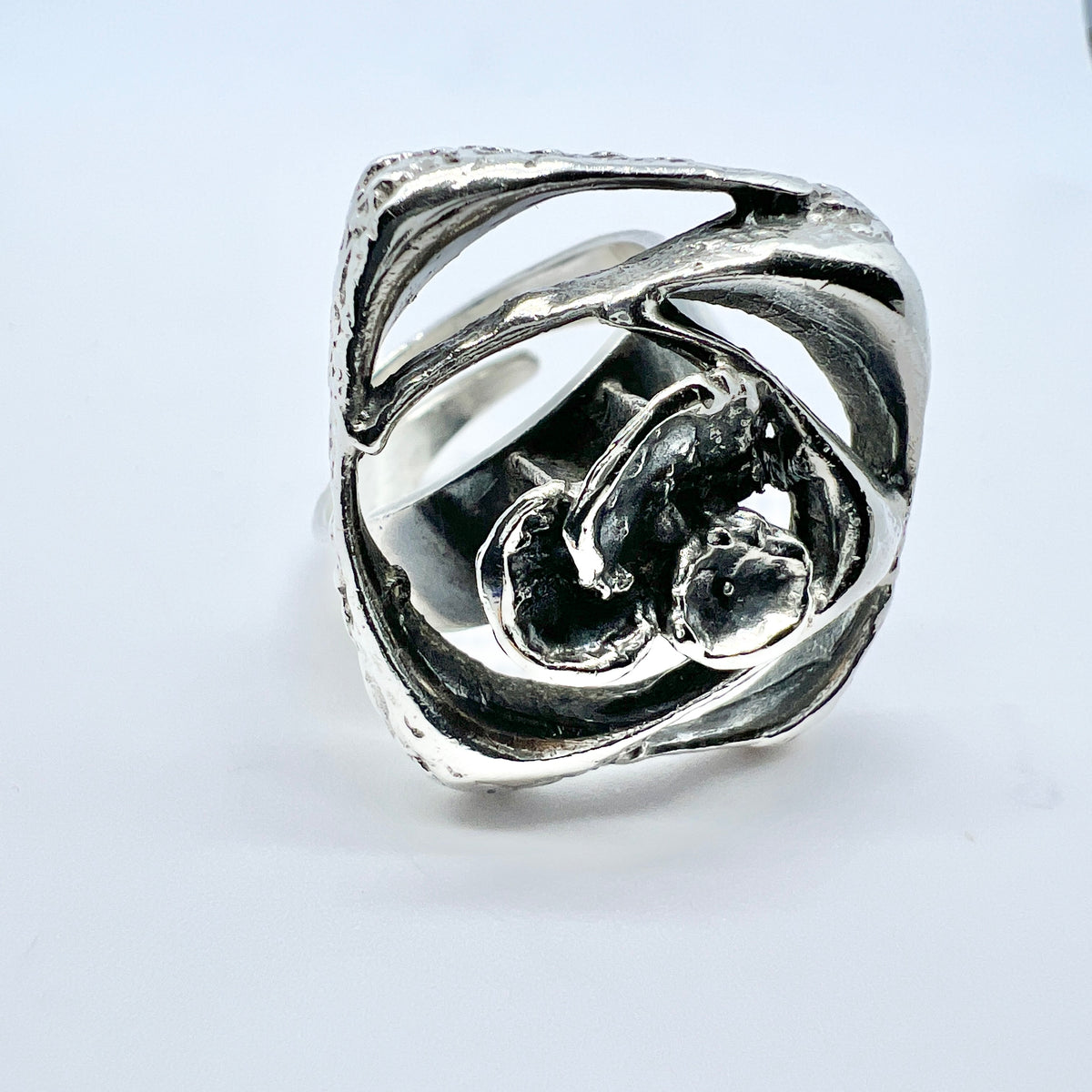 Sten Shop Rings Sten & Laine Finland 1973 Bold Vintage Sterling Silver Ring. – T ...