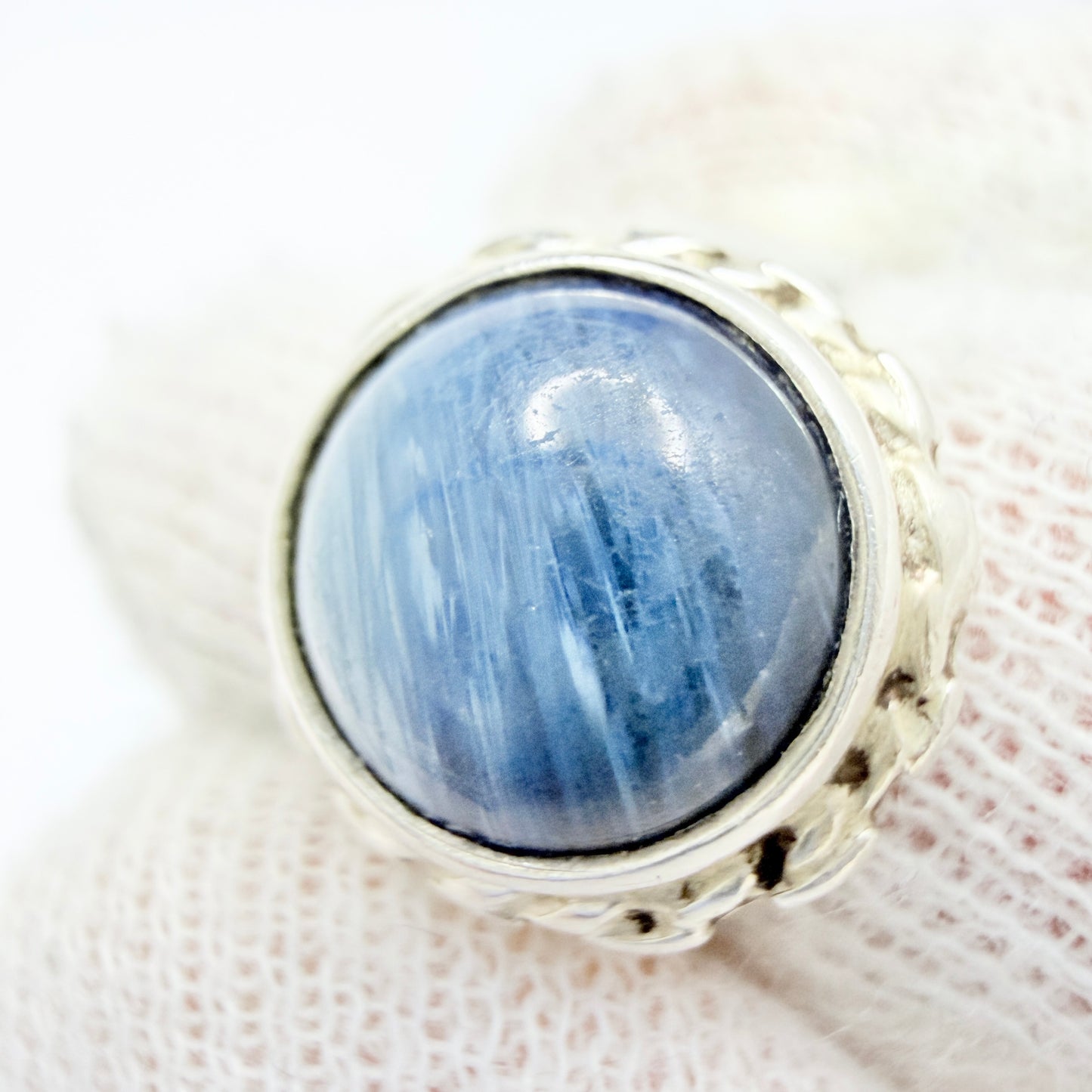 O Nordström, Sweden. Vintage Sterling Silver Bergslagen-stone Ring