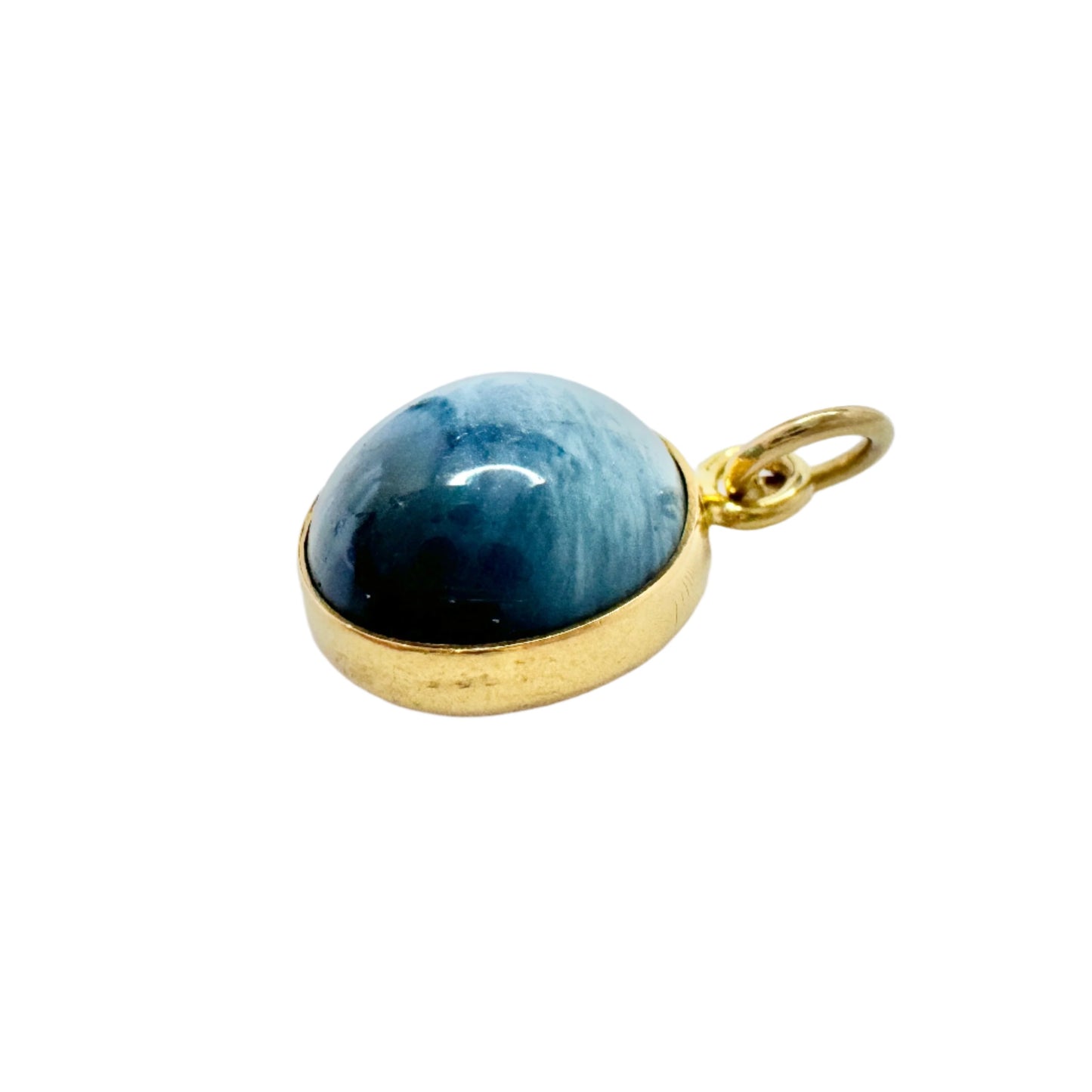 Alton, Sweden 1972. Vintage 18k Gold Bergslagen-stone Pendant.