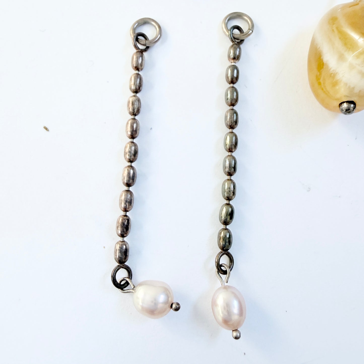 Job-lot. Vintage Silver Earrings and Earring Pendants.