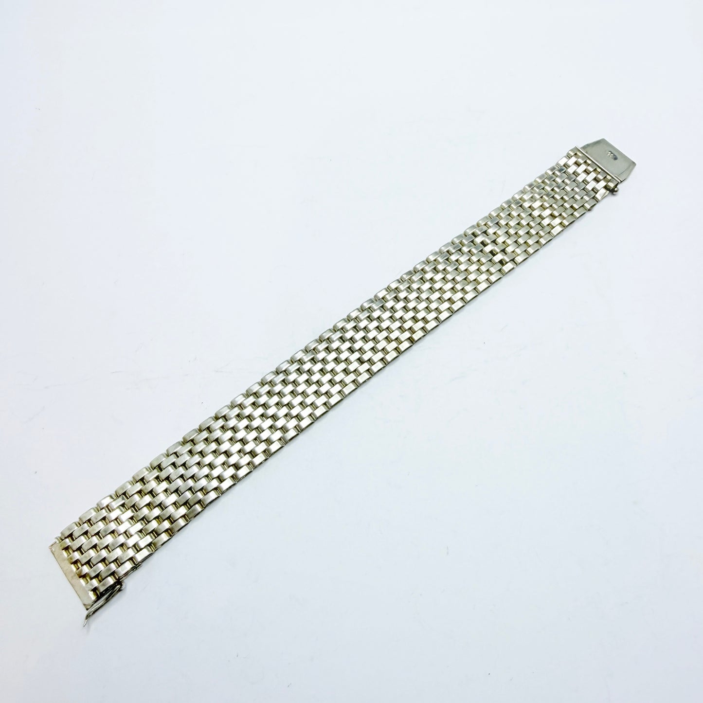 Vintage c 1970. Solid Silver Bracelet.