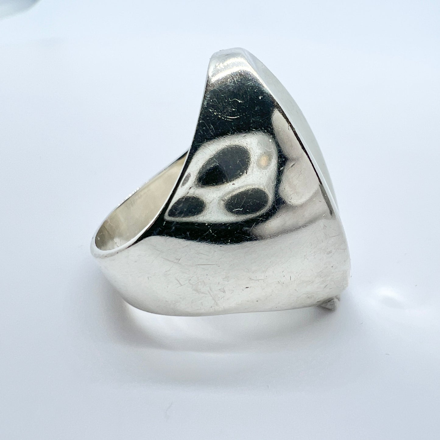 Christian Veilskov, Denmark 1960-70s Vintage Sterling Silver Ring.